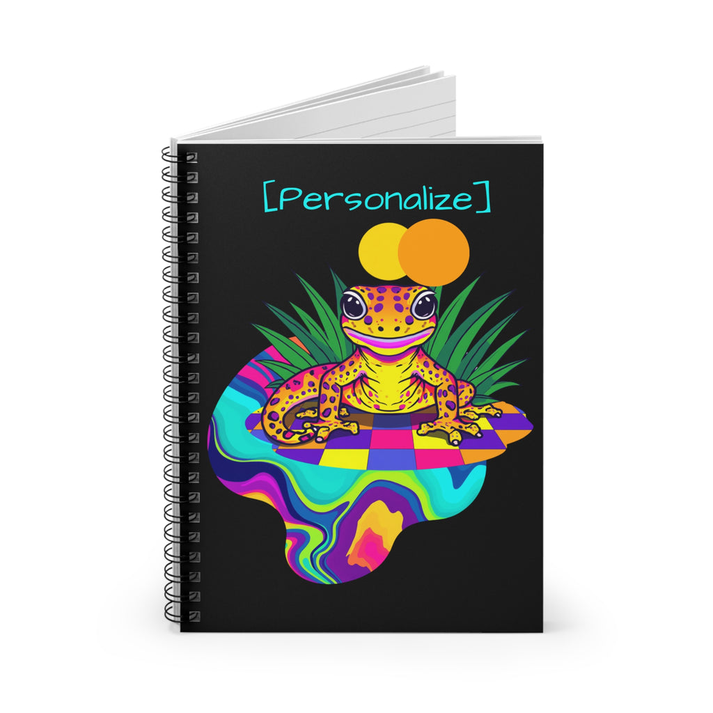 Journal | Neon Gecko Spiral Notebook