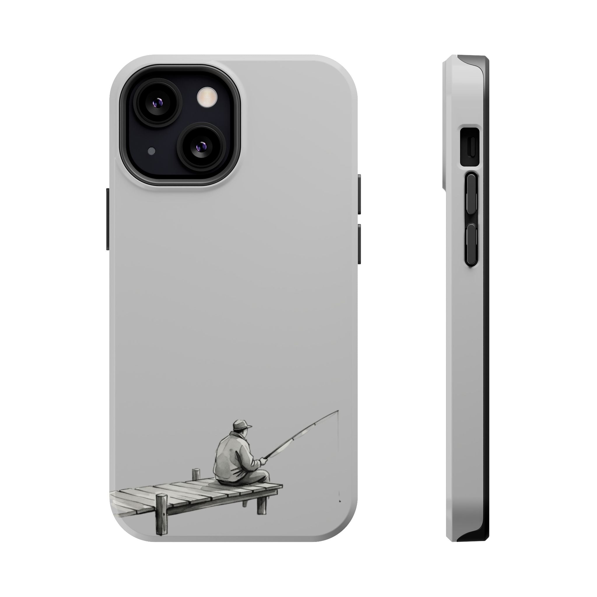 Phone Case | Fishing Dock Minimalist Magnetic Impact-Resistant Case