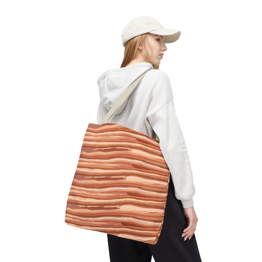Tote Bag — Rustic All-Over-Print Canvas Tote