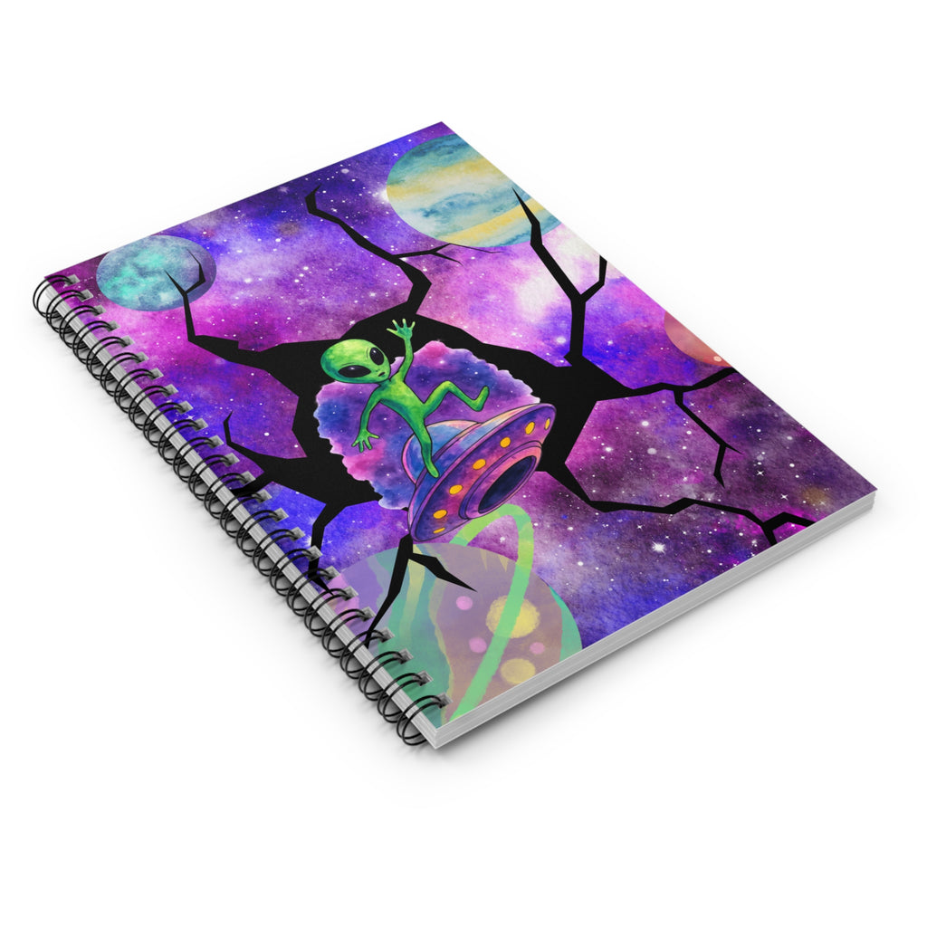 Journal | Broken Galaxy and Alien Spiral Notebook