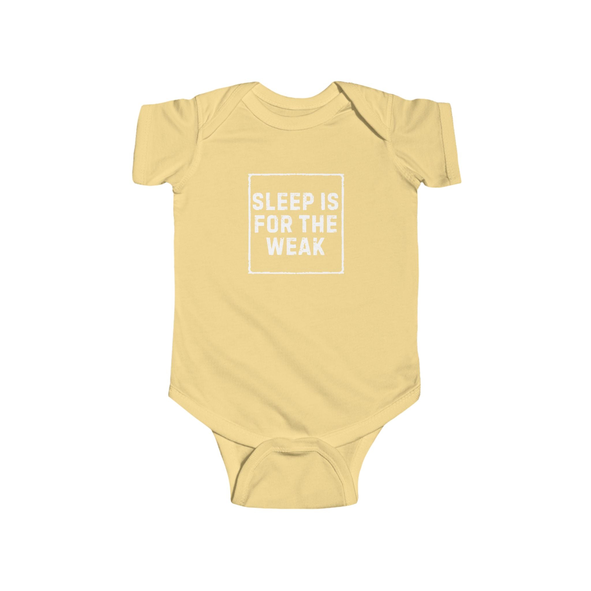 Baby Bodysuit | 'Sleep Is For The Weak' Infant Onesie