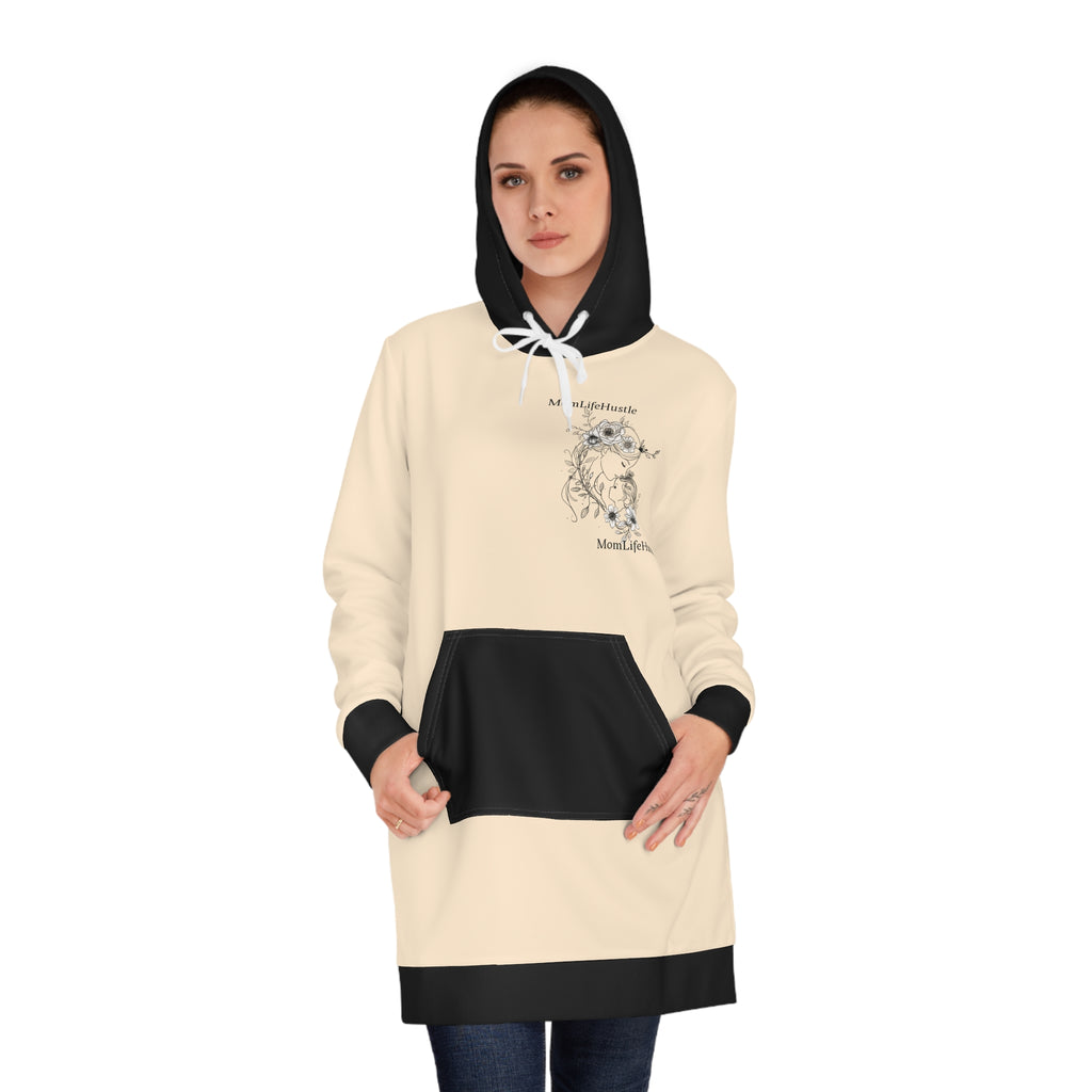 MomLifeHustle Hooded Dress