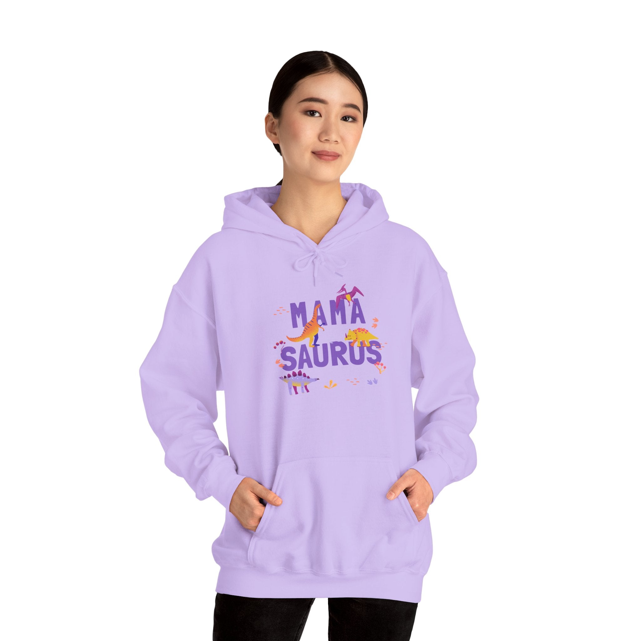 Hoodie | 'Mama Saurus' Graphic Sweatshirt