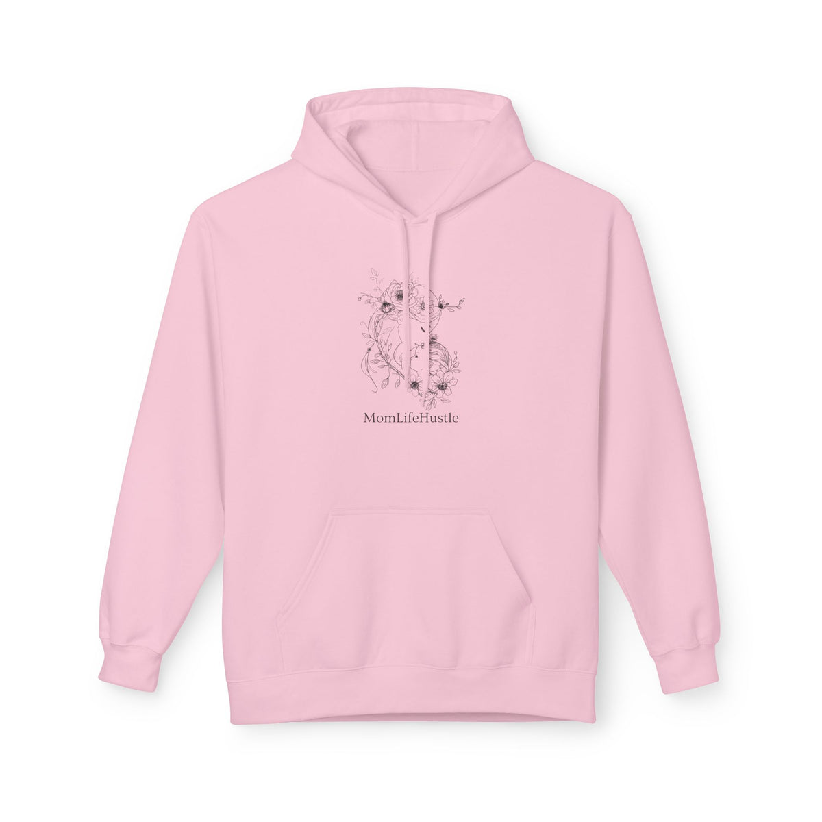 MomLifeHustle Logo Hoodie