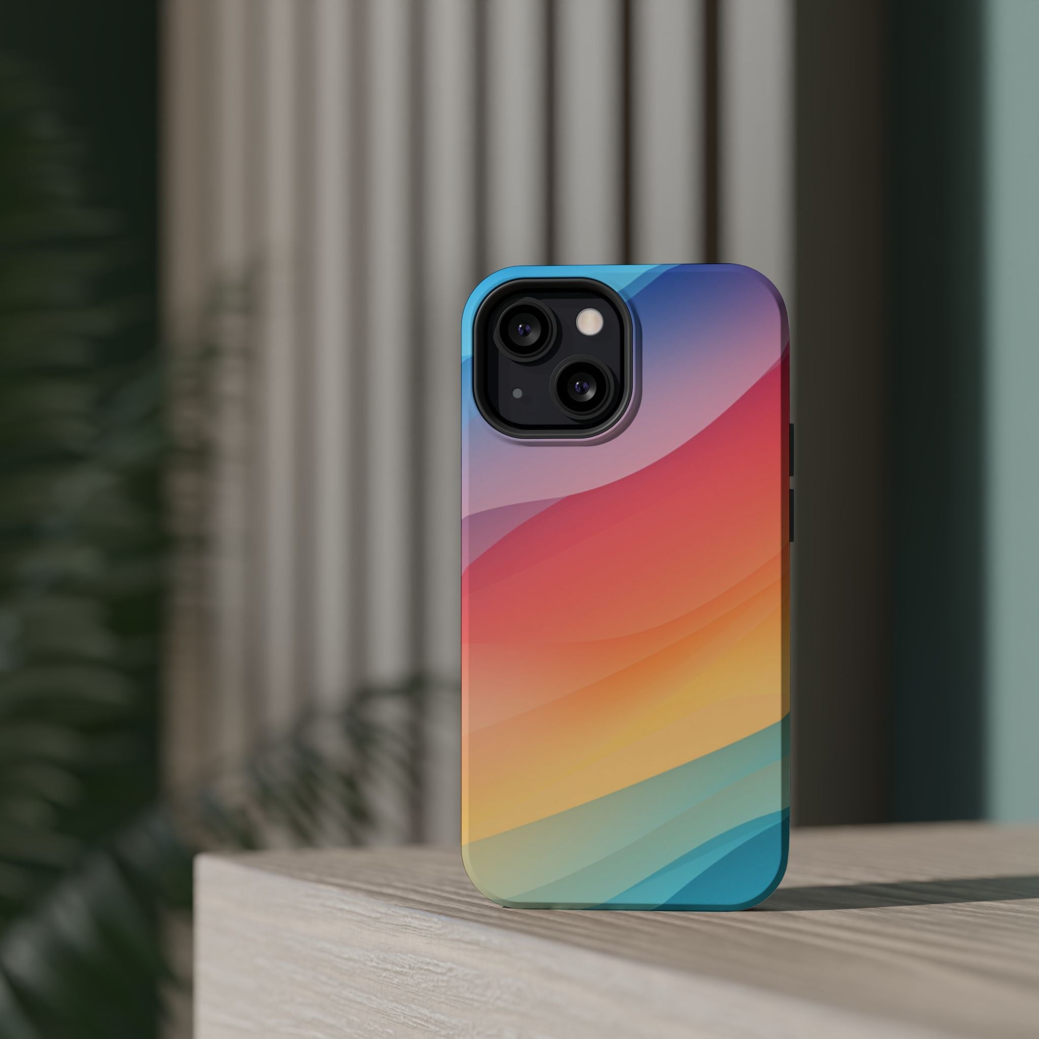 Phone Case | Gradient Sunset Magnetic Impact-Resistant Phone Shield