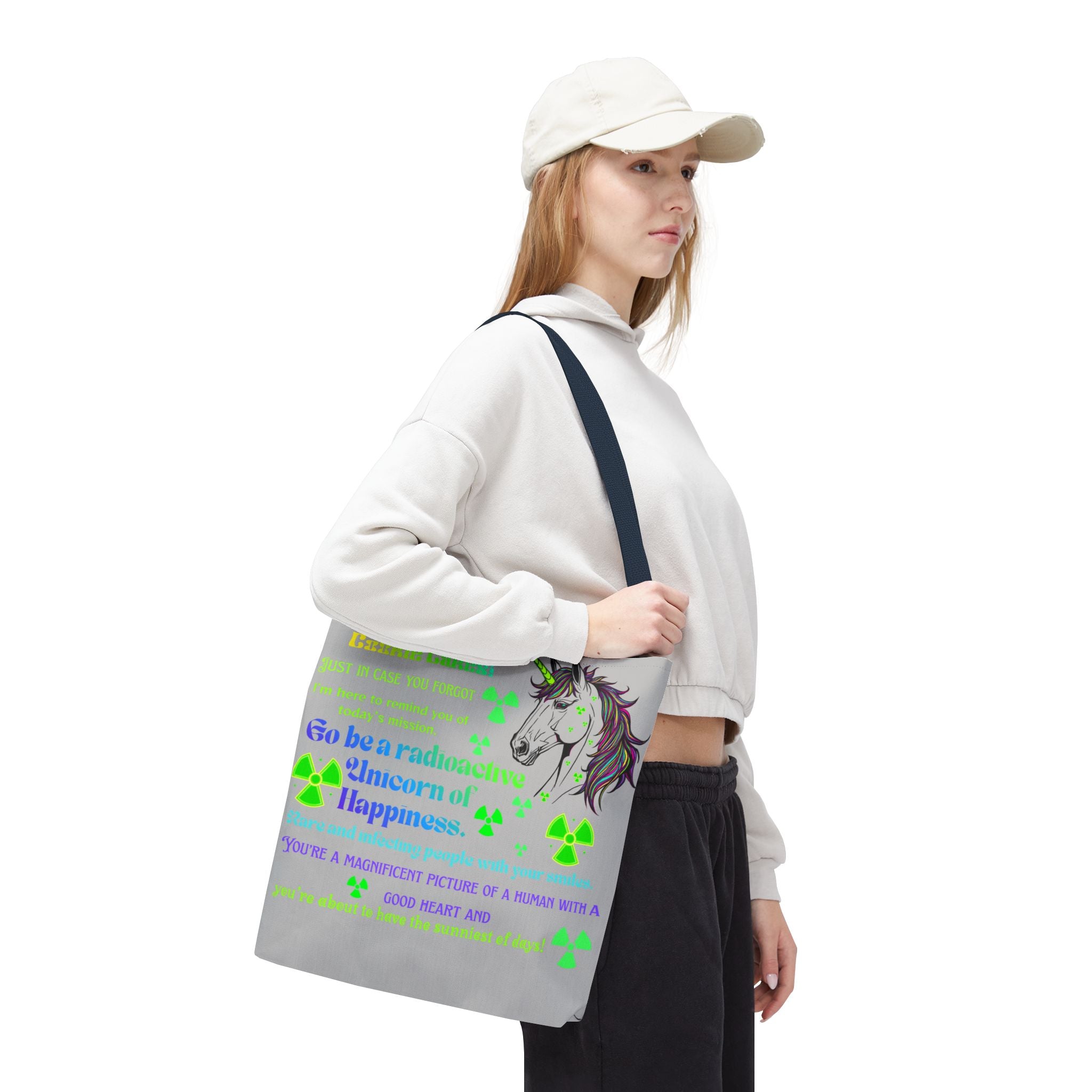 Tote Bag | Radiant Neon Graphic Tote