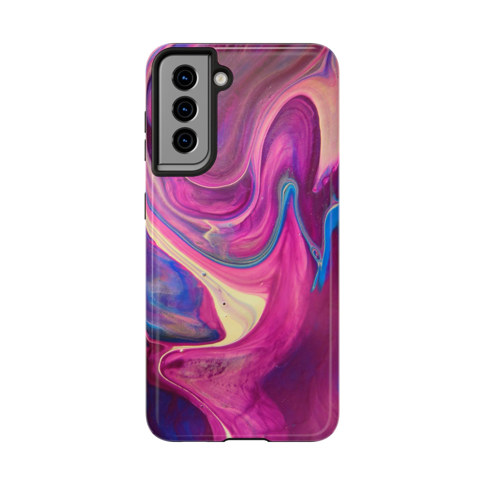 Phone Case | Protective Artistic Paint Pour Design