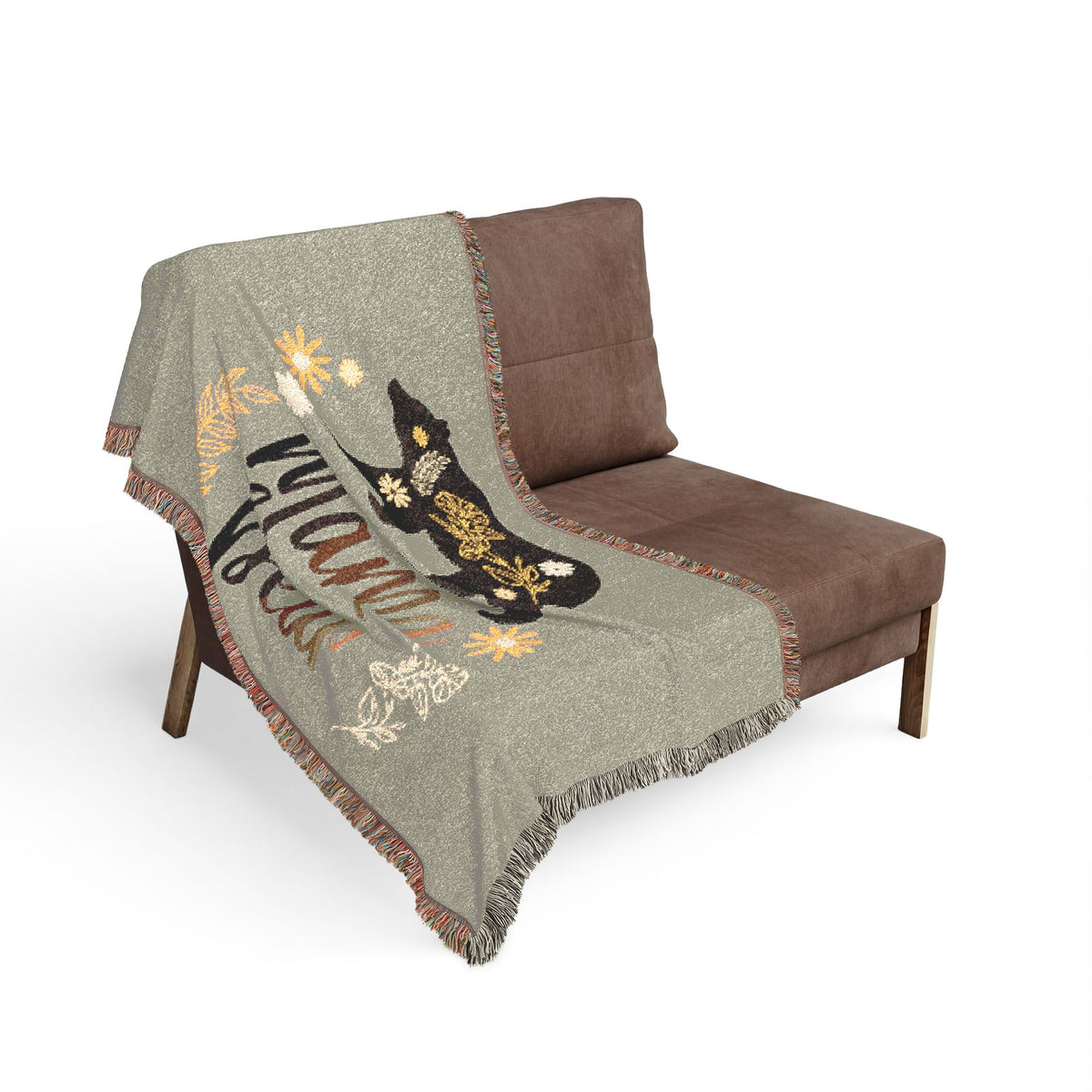 Cozy Woven Throw for Mama Bears