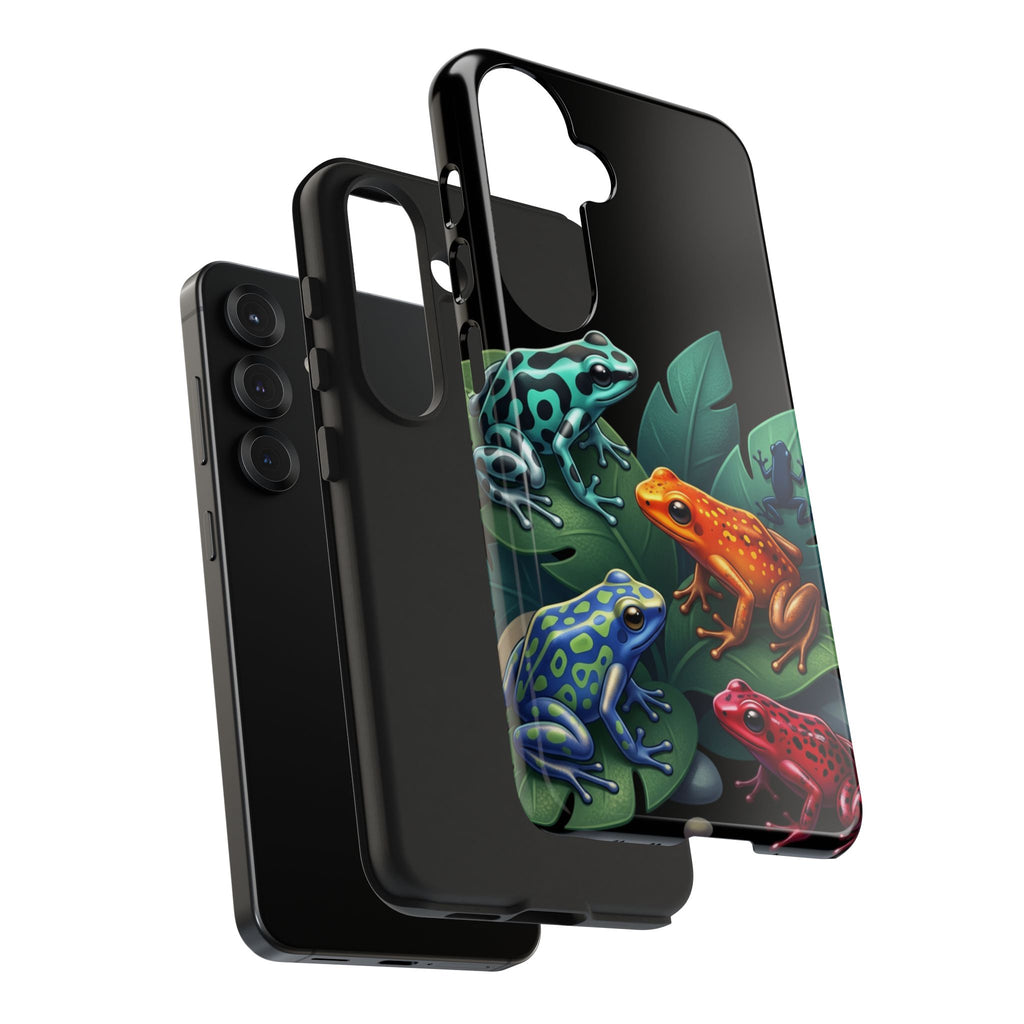 Phone Case | Colorful Dart Frog Design Tough Protective Case