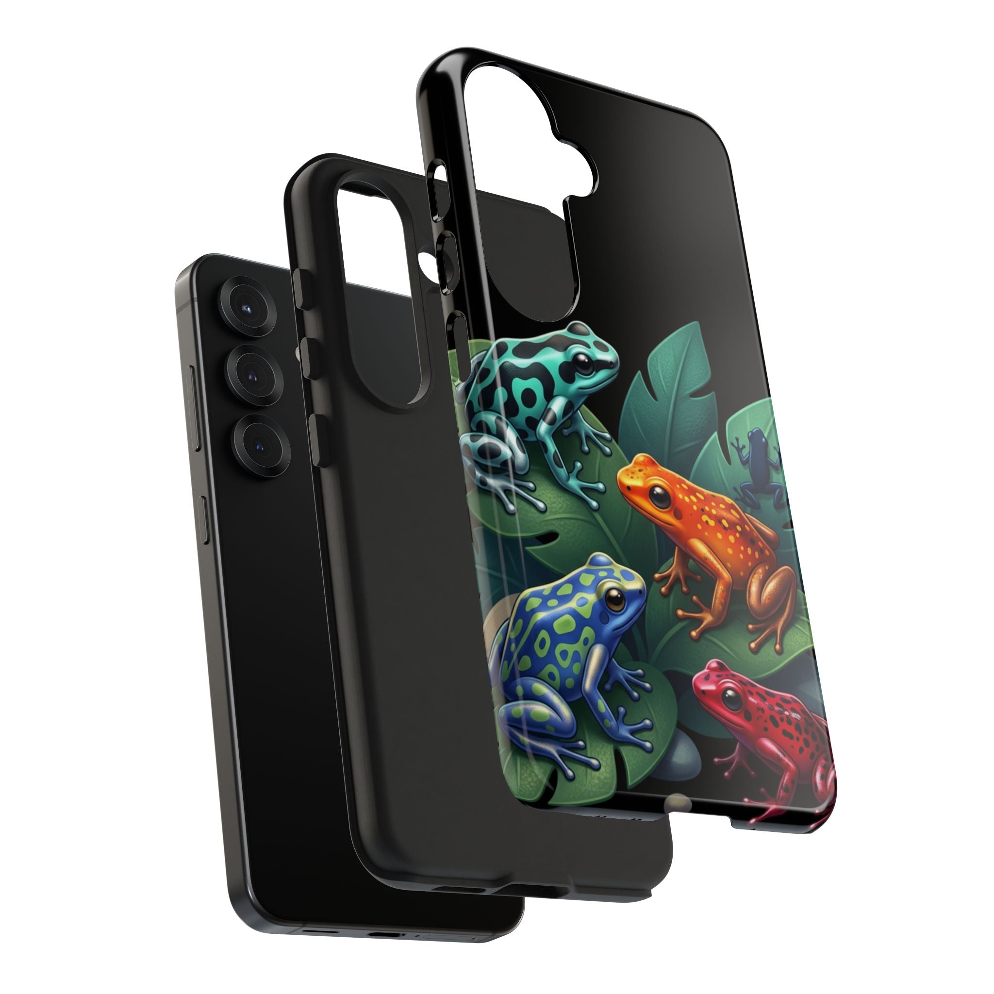 Phone Case | Colorful Dart Frog Design Tough Protective Case