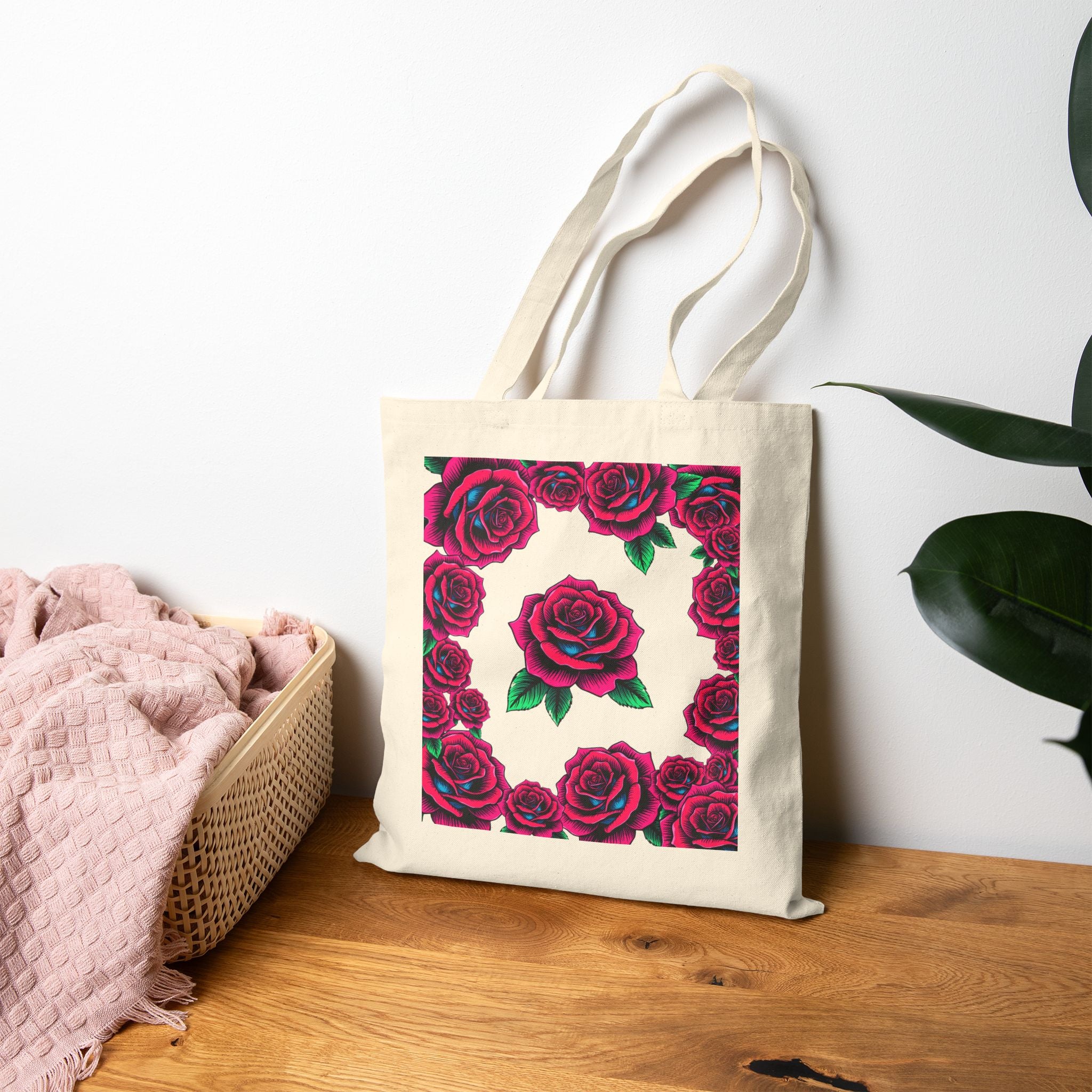 Tote Bag | Roses in Bloom Canvas Bag