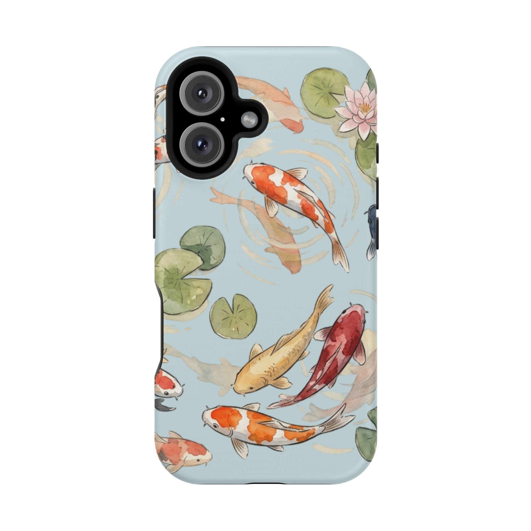 Phone Case | Koi Pond Magnetic Impact-Resistant Phone Cover