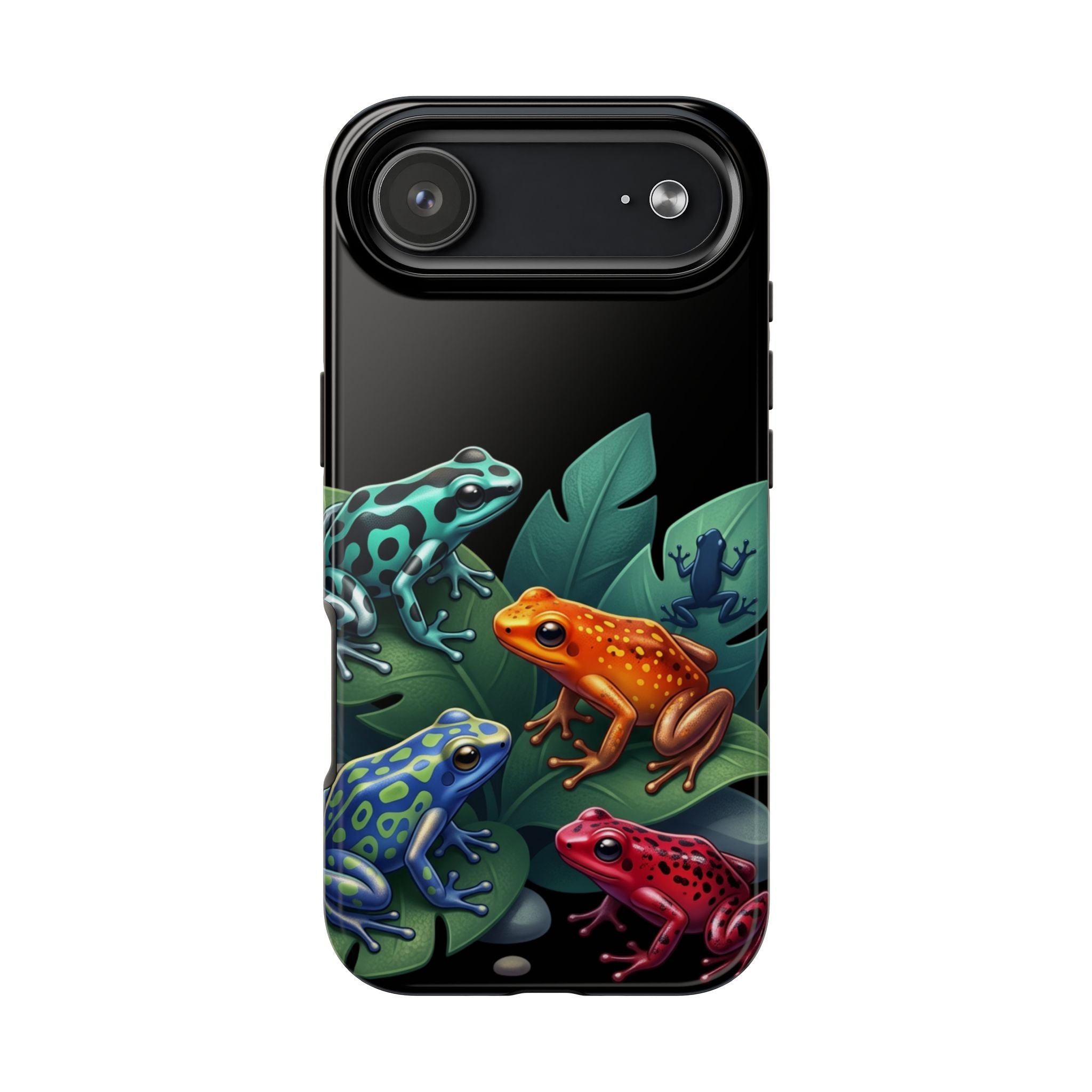 Phone Case | Colorful Dart Frog Design Tough Protective Case