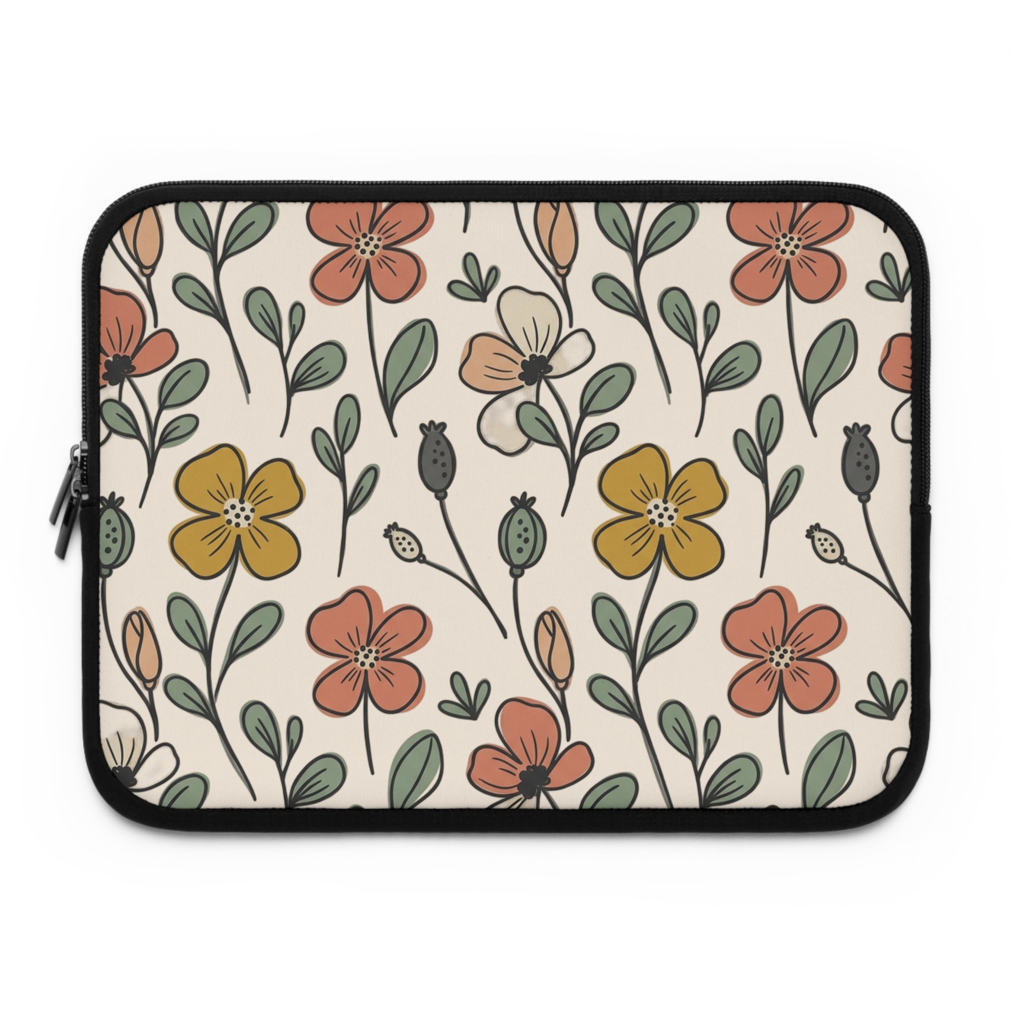 Laptop Sleeve | Vintage Wildflower Protective Case