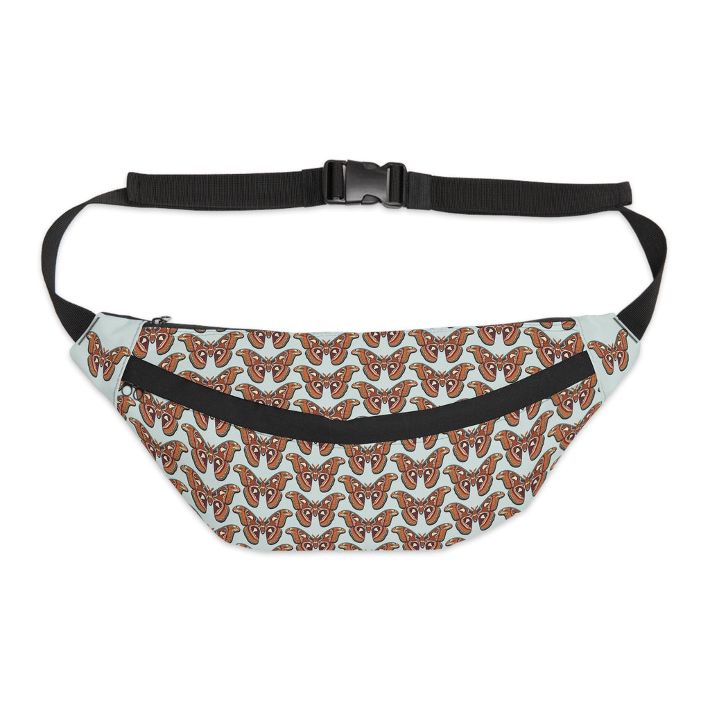 Travel Pack | Atlas Moth Patterned Waist Bag — Large Fanny Pack