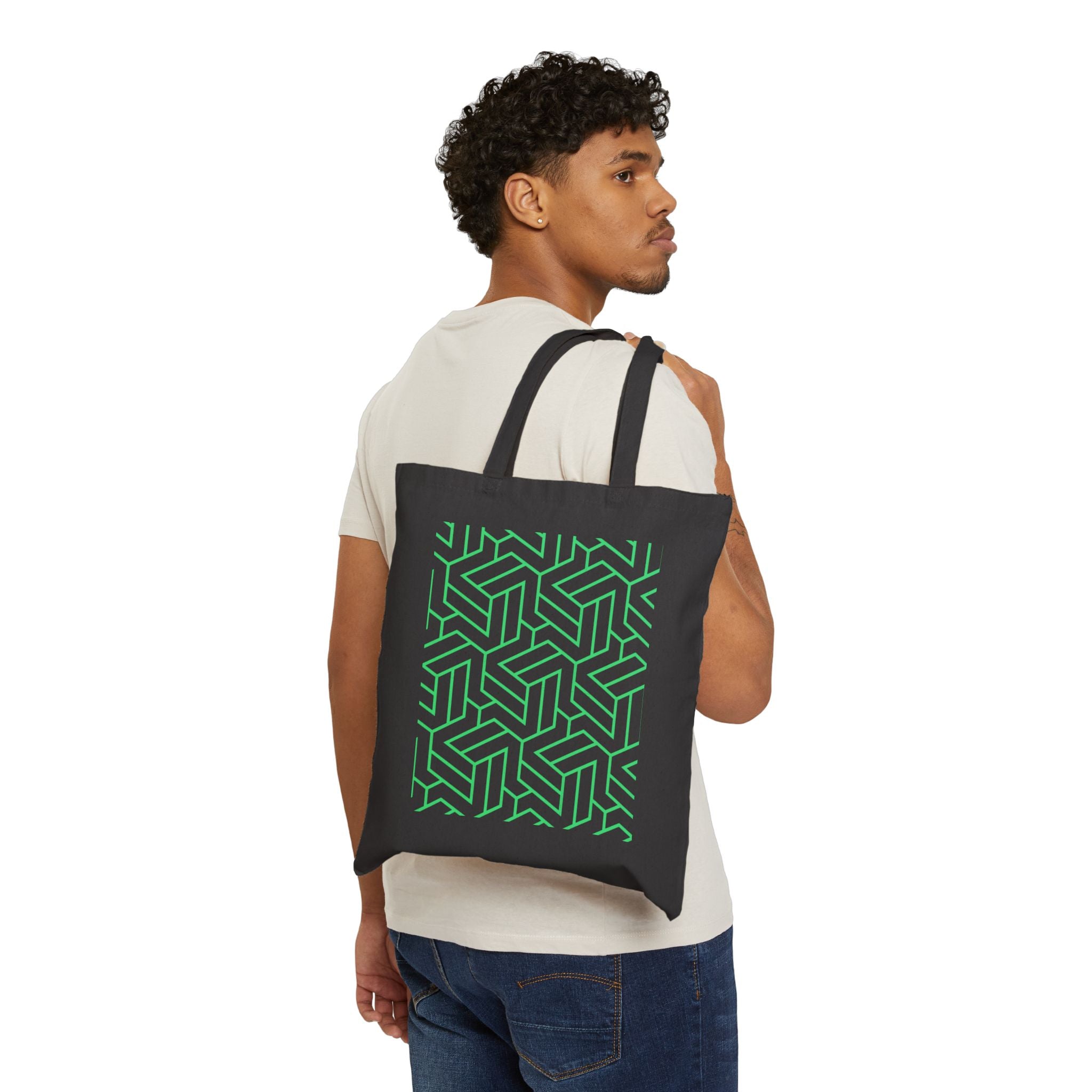 Tote Bag | Geometric Pastel Pattern