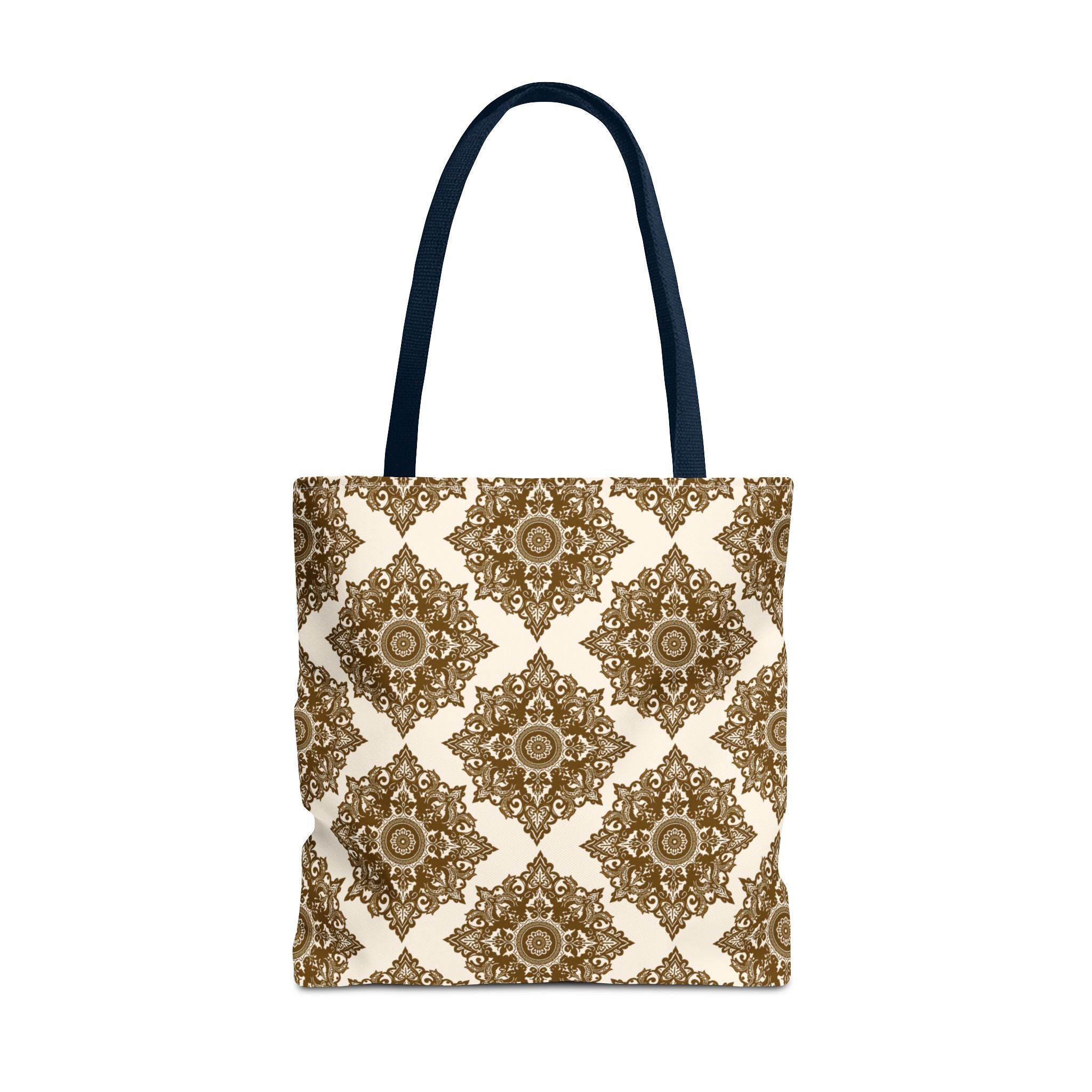 Tote Bag | Boho Gold Medallion Pattern