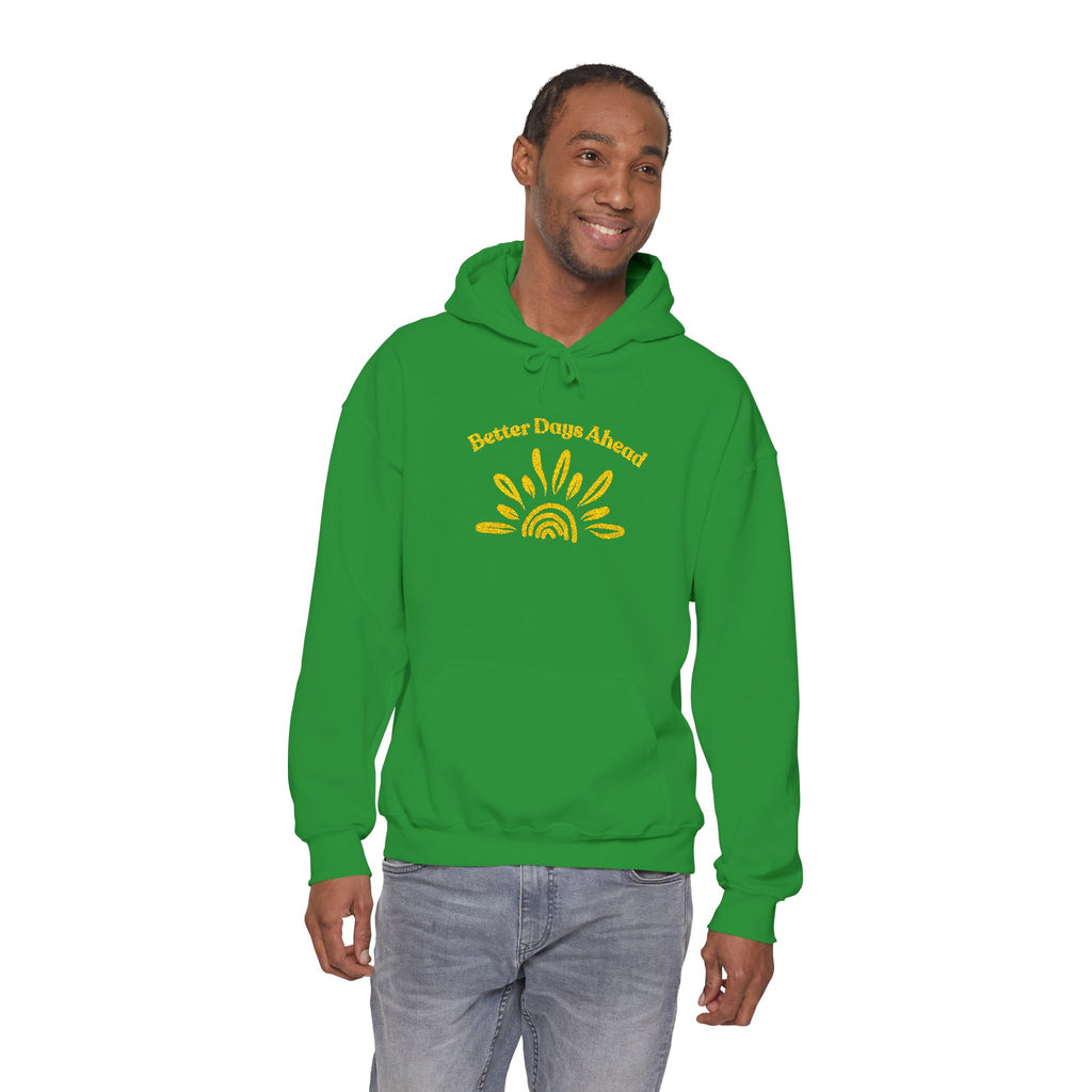 ‘Better Days Ahead’ Embroidered Hoodie
