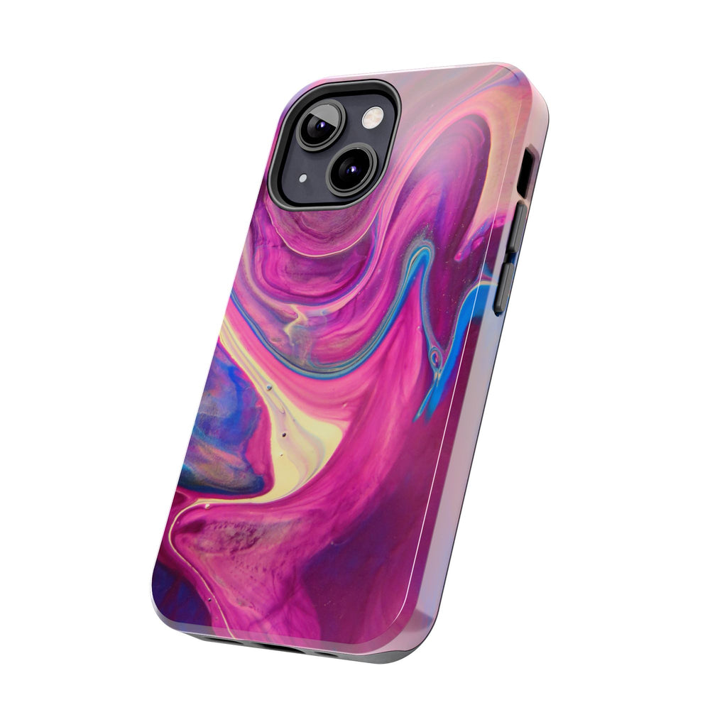 Phone Case | Protective Artistic Paint Pour Design