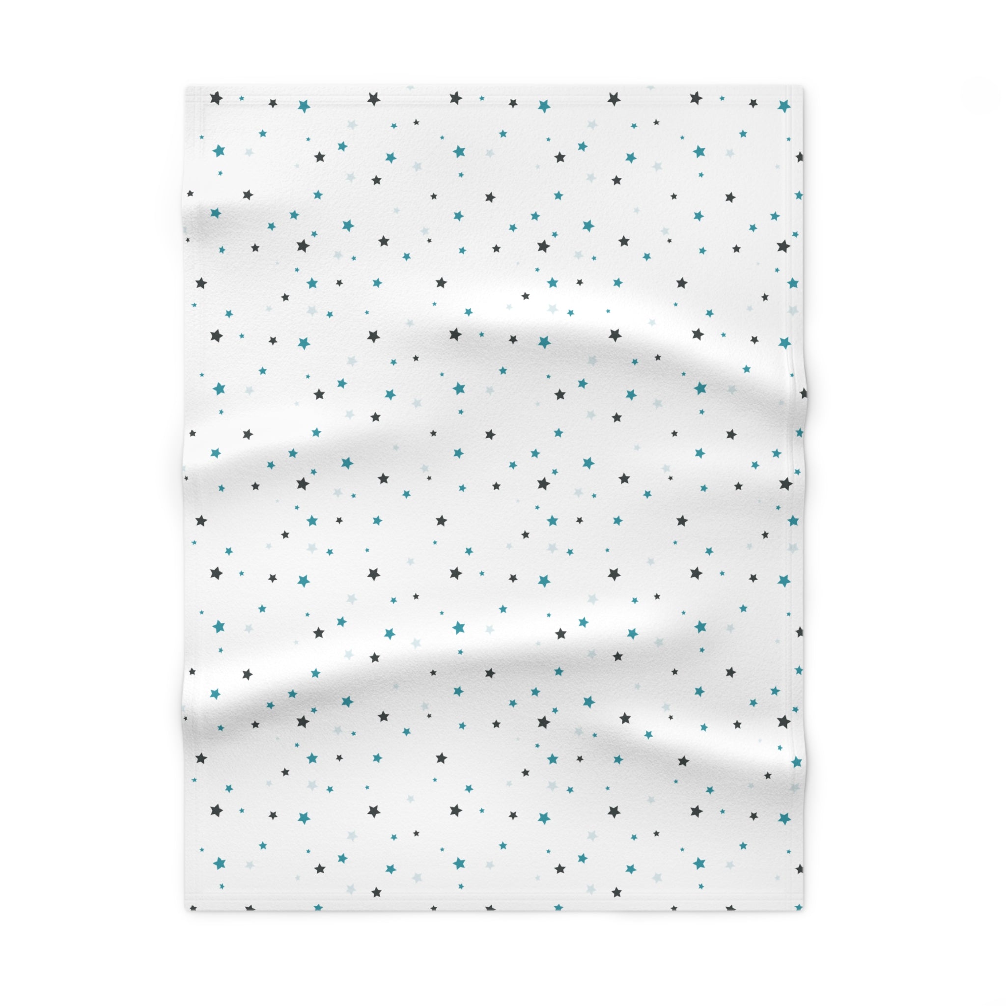 Baby Blanket | Soft Fleece Star Pattern