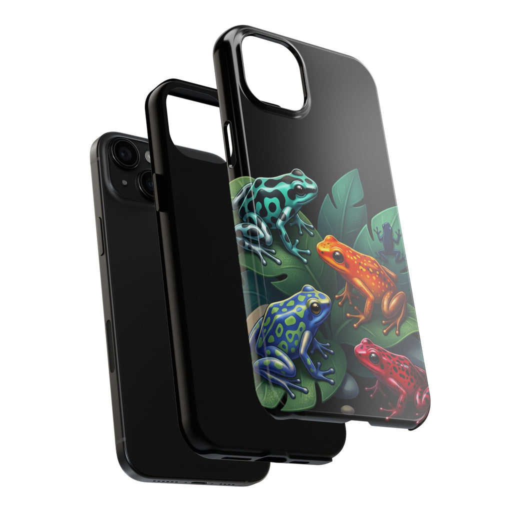 Phone Case | Colorful Dart Frog Design Tough Protective Case