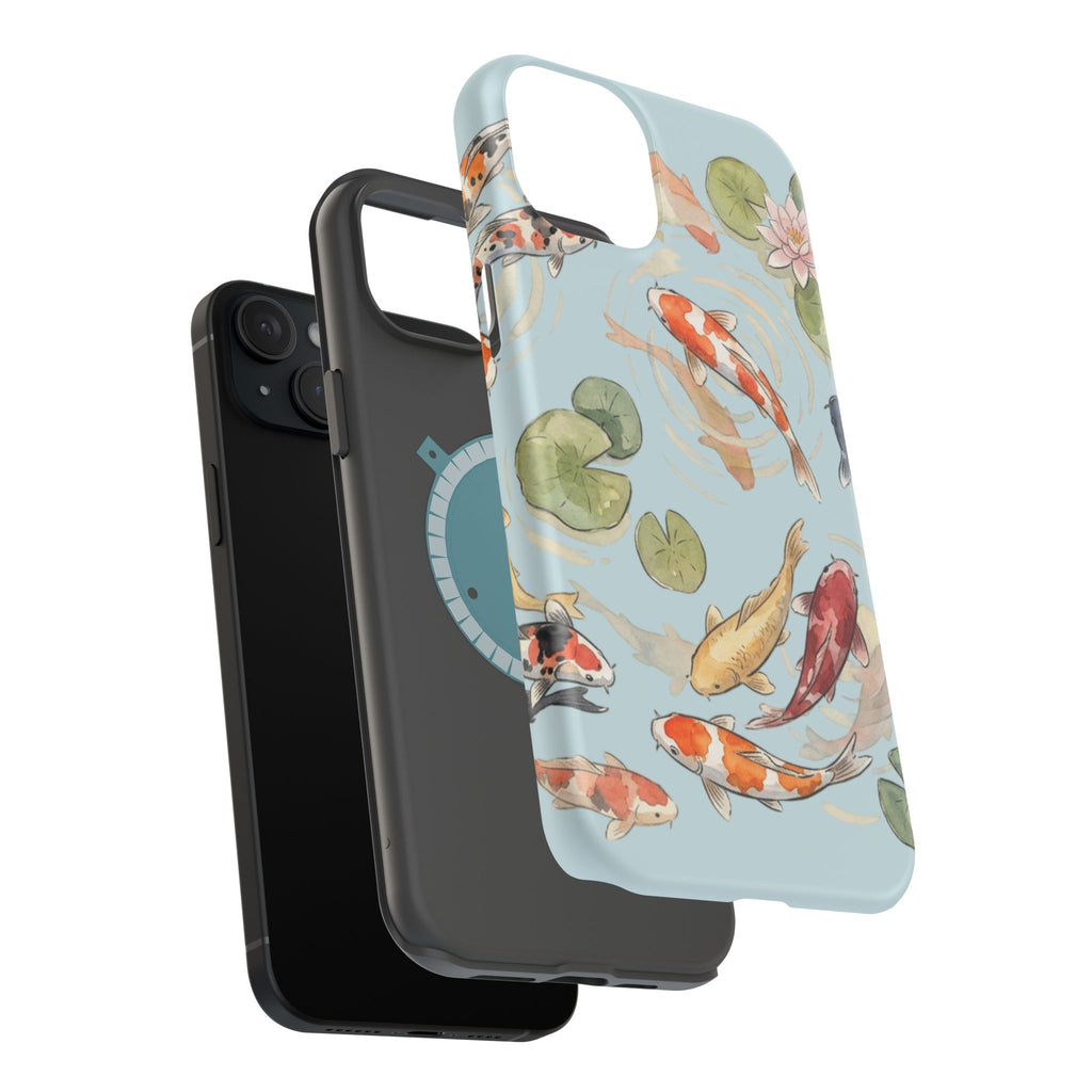 Phone Case | Koi Pond Magnetic Impact-Resistant Phone Cover