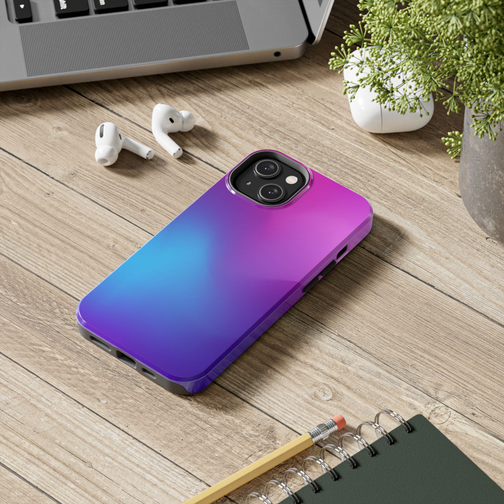 Phone Case | Purple Blue Ombre Tough Protective Case