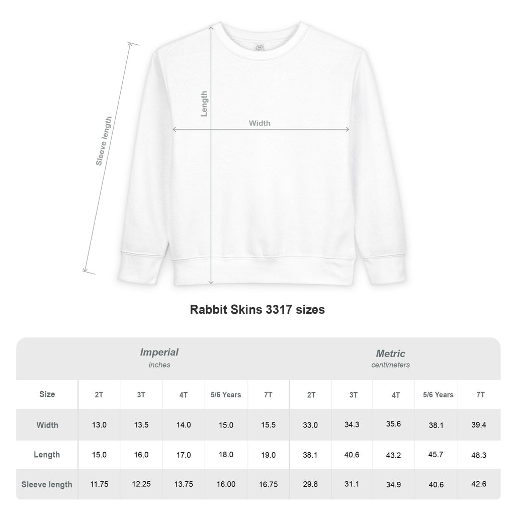Sweatshirt | Gray Cat with Flower Crown "Big Sister" Toddler Sweatshirt