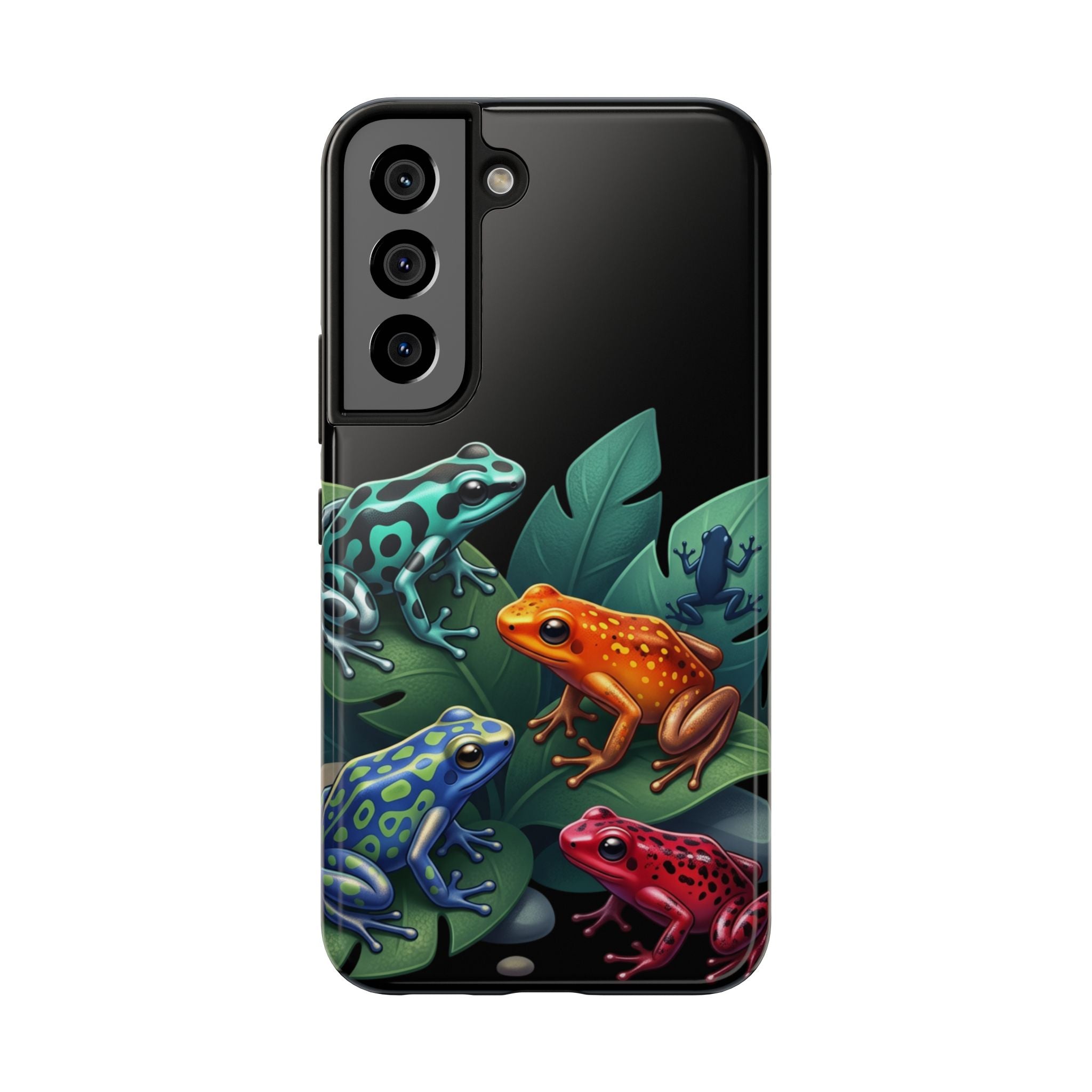 Phone Case | Colorful Dart Frog Design Tough Protective Case