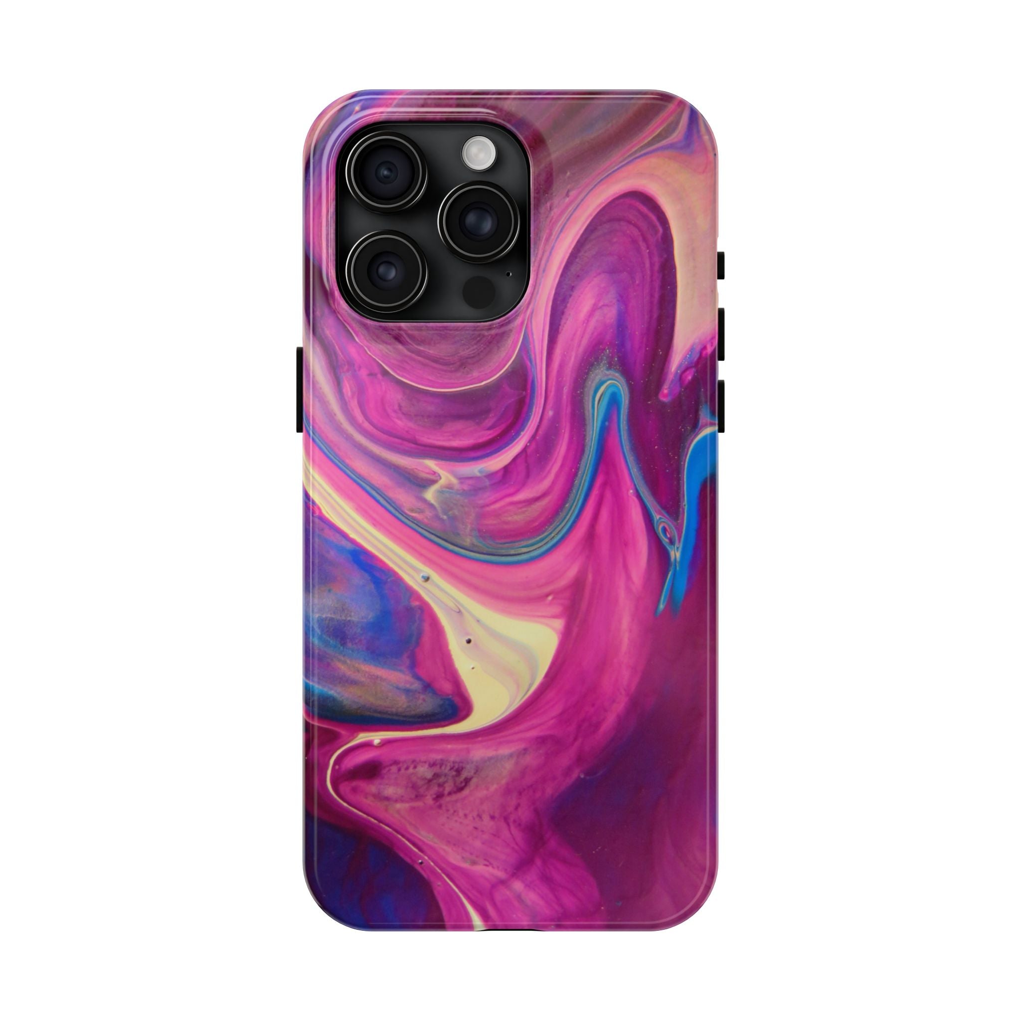 Phone Case | Protective Artistic Paint Pour Design