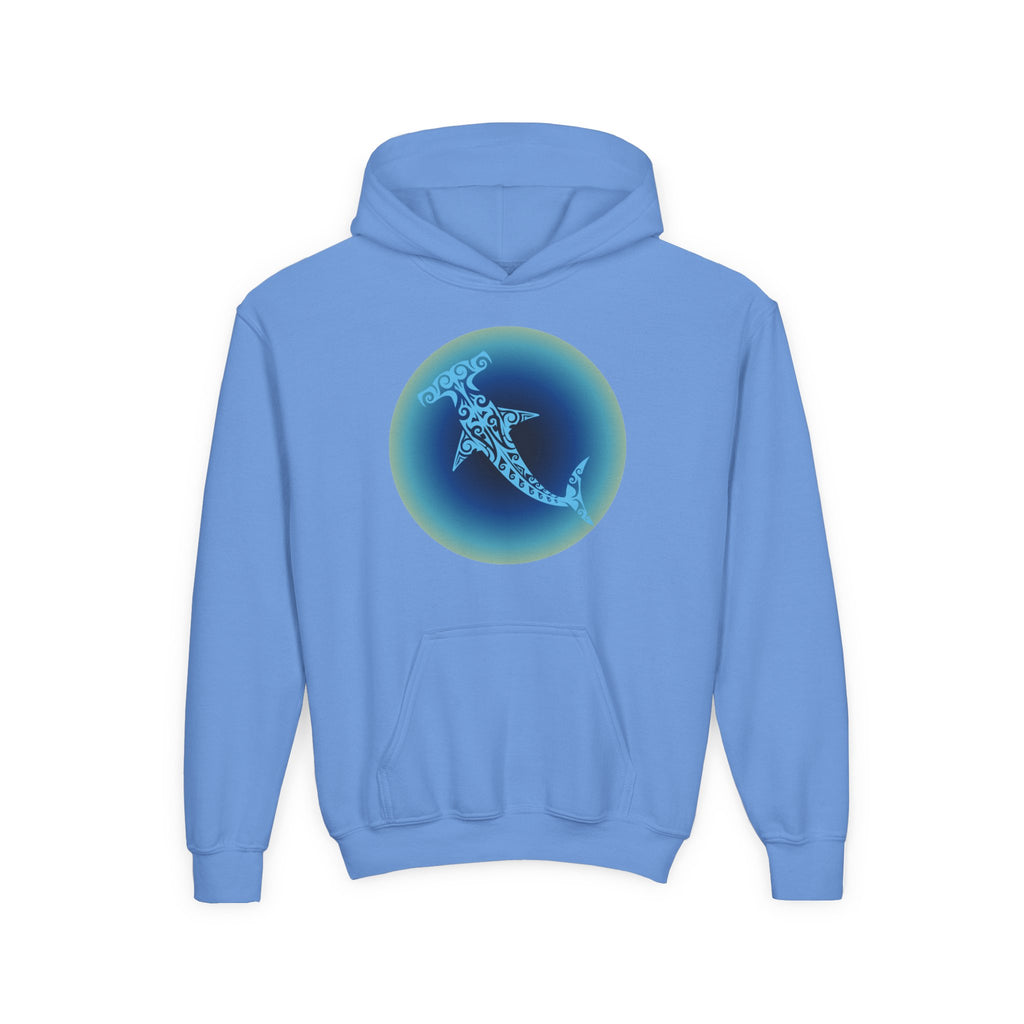 Tribal Hammerhead Youth Hoodie