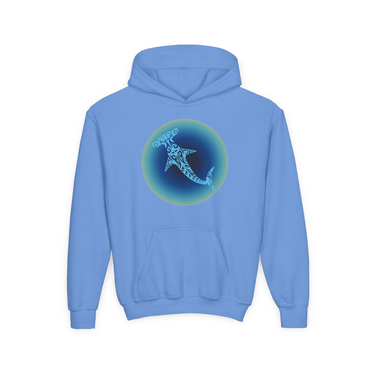 Tribal Hammerhead Youth Hoodie