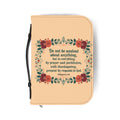 Bible Cover | Vintage Floral Philippians 4:6 Scripture