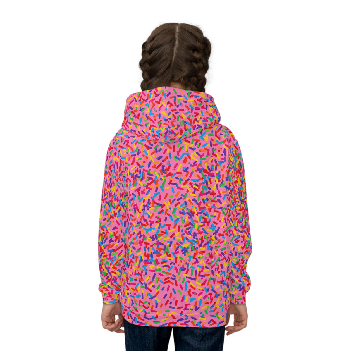 Strawberry & Rainbow Sprinkles Hoodie
