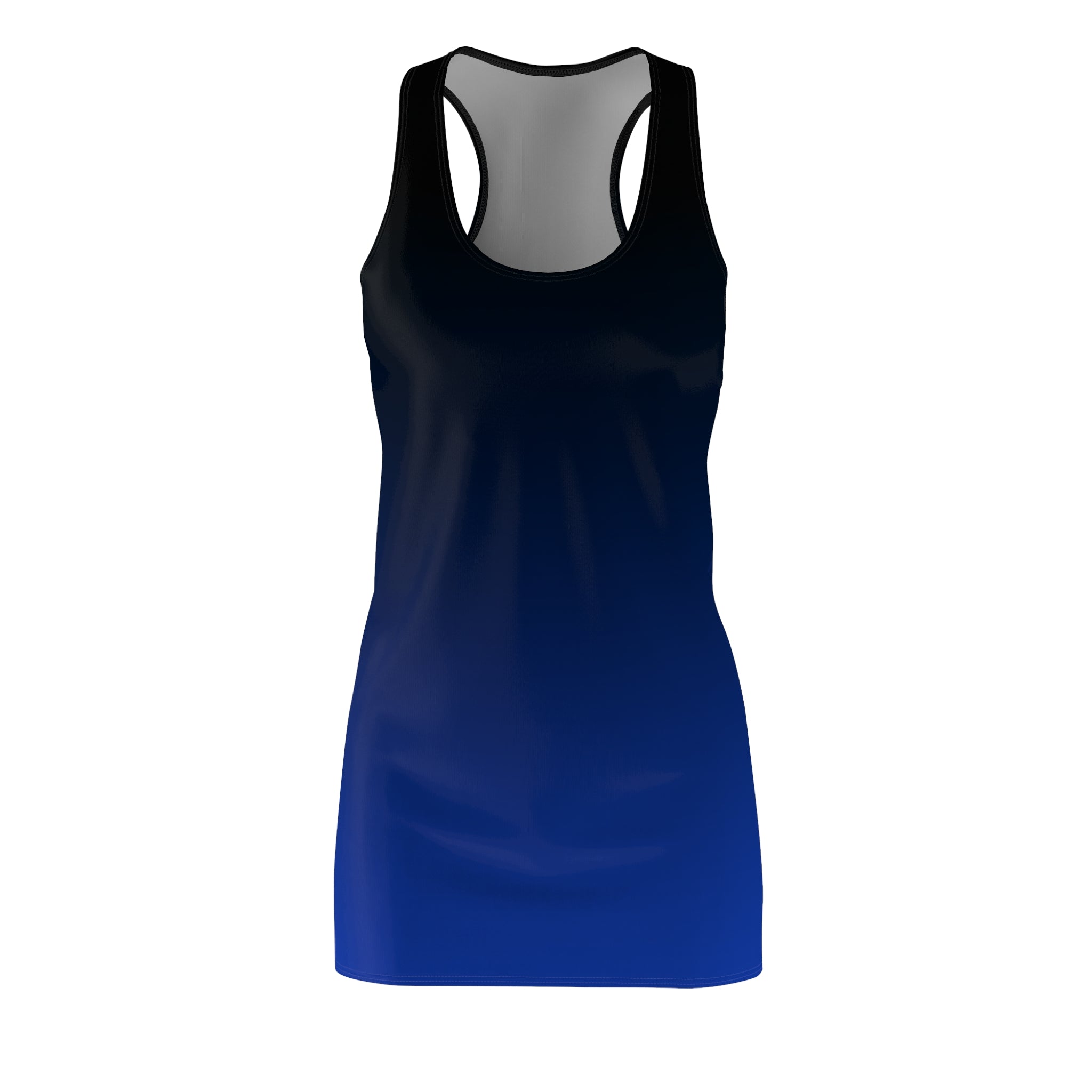 Women's Racerback Dress | Blue Ombre Tank Dress