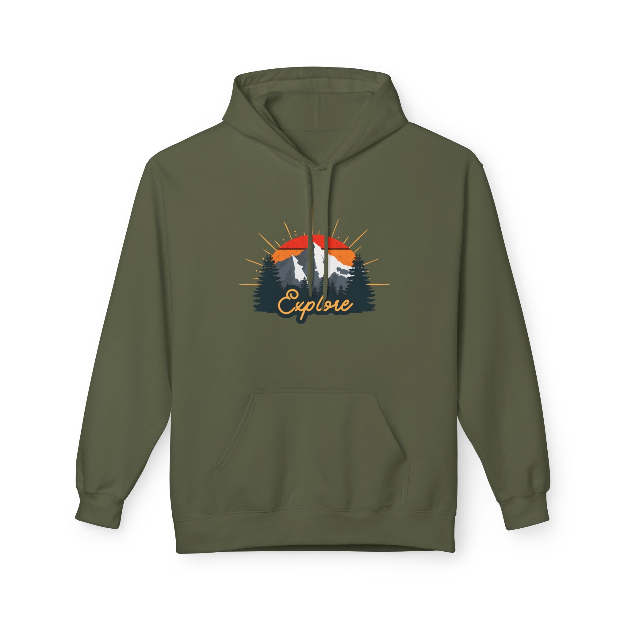 Hoodie | Unisex Nature 'Adventure' Pullover