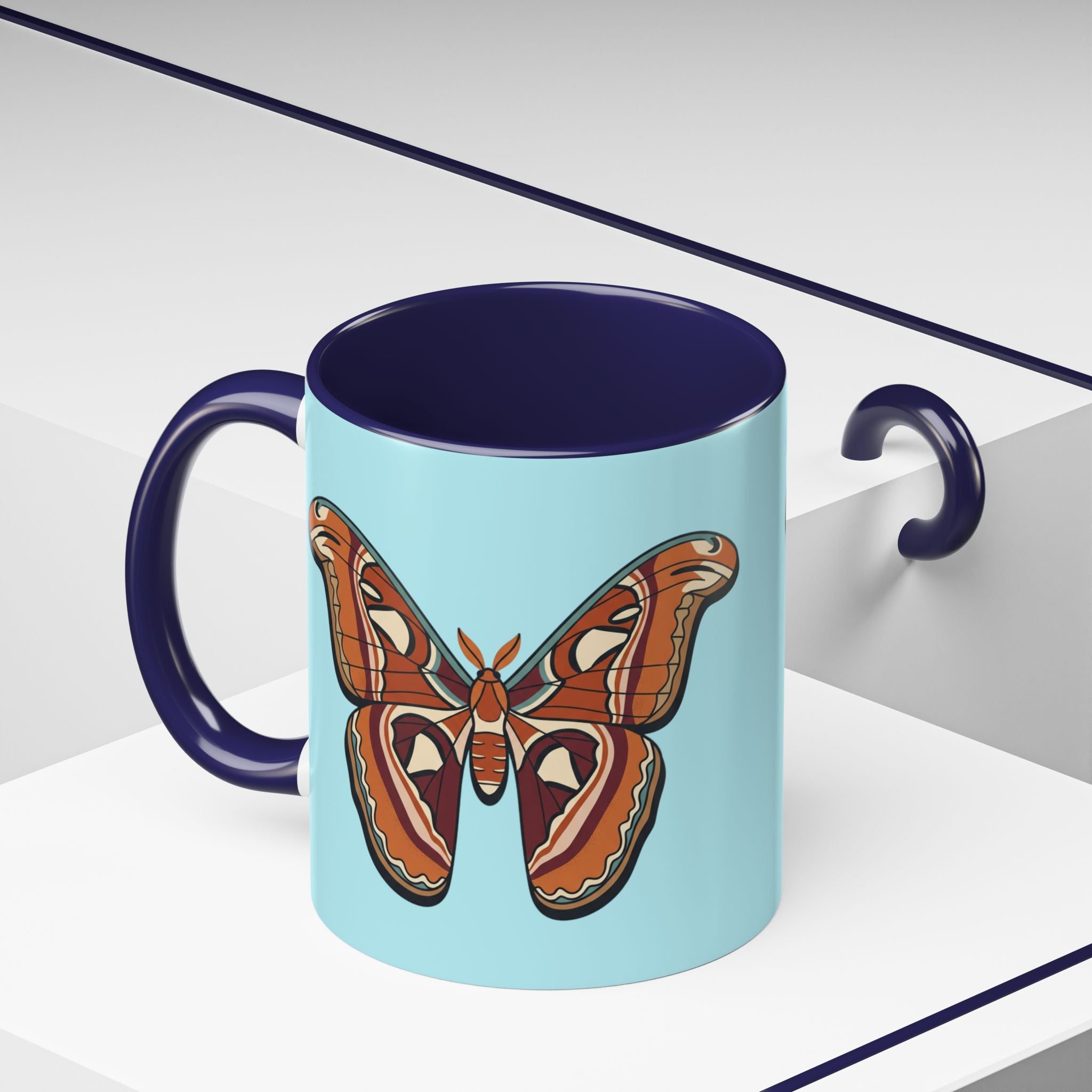Coffee Mug | Rustic Atlas Moth Mug Accent Mug