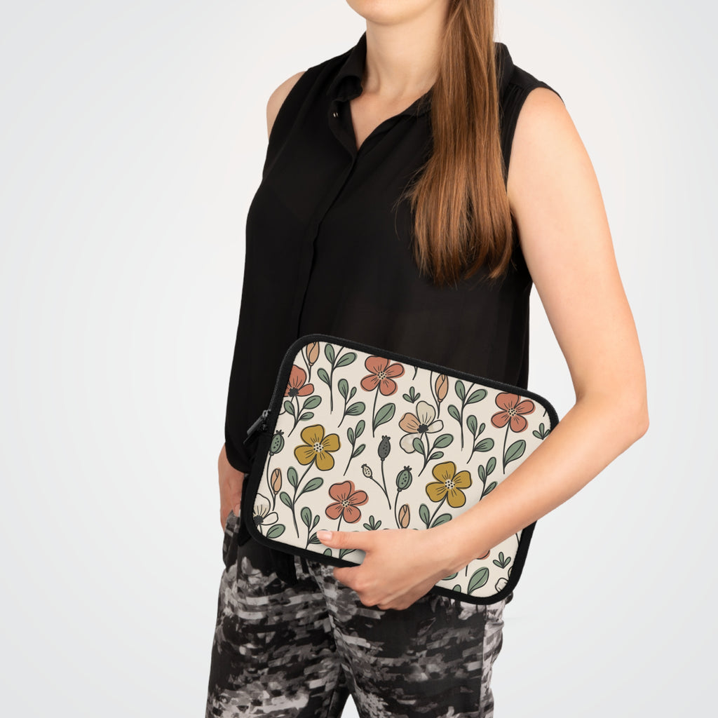 Laptop Sleeve | Vintage Wildflower Protective Case