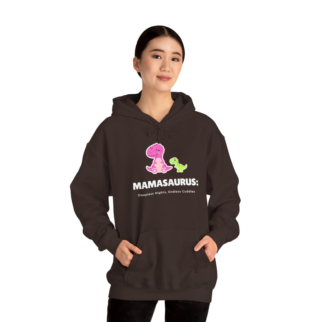 Hoodie | 'Mamasaurus' Pink Mama Dino with Baby Sweater