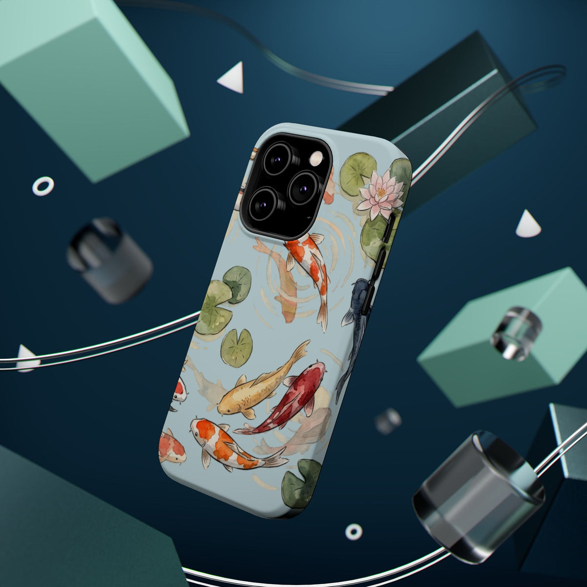 Watercolor Koi Magnetic Phone Case