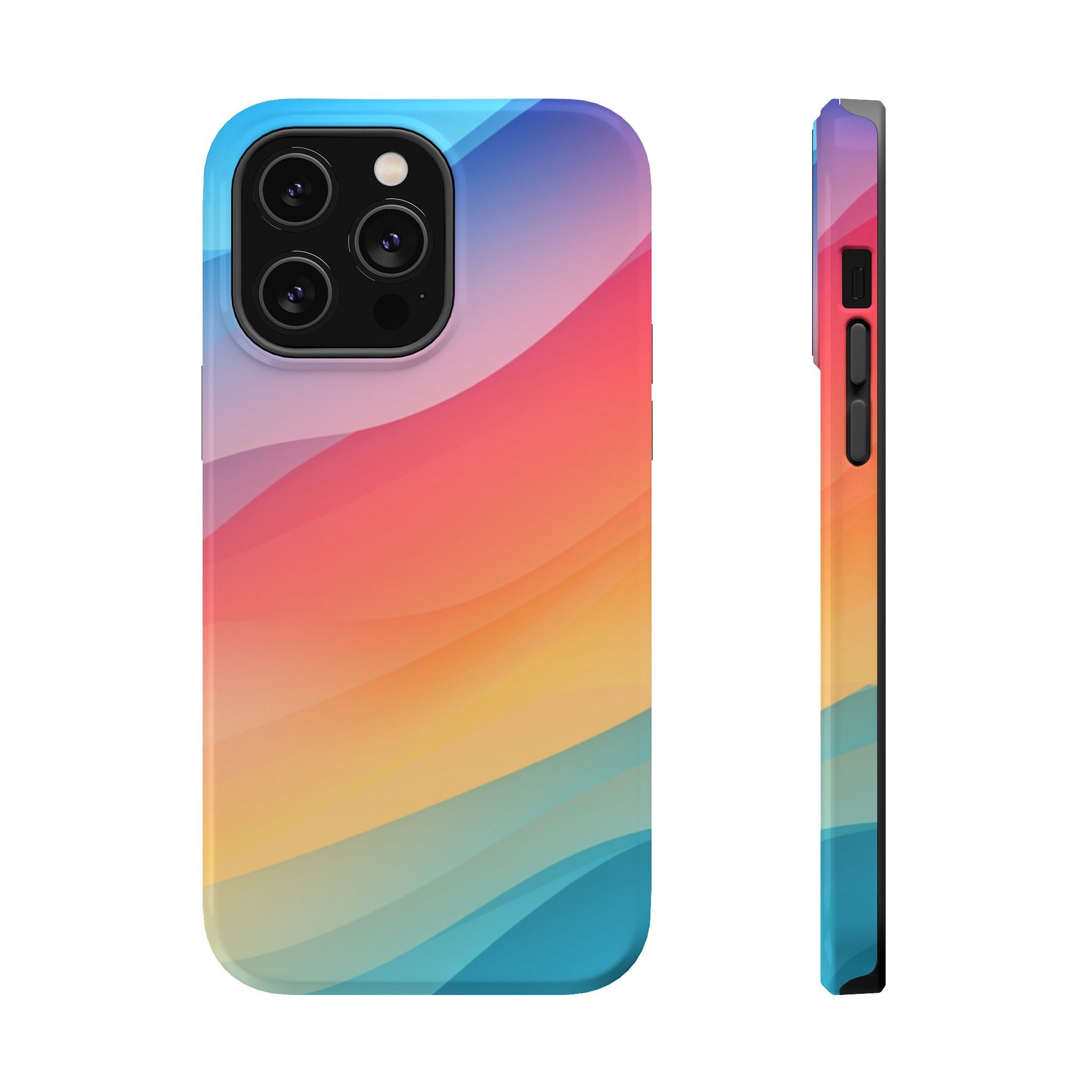 Phone Case | Gradient Sunset Magnetic Impact-Resistant Phone Shield