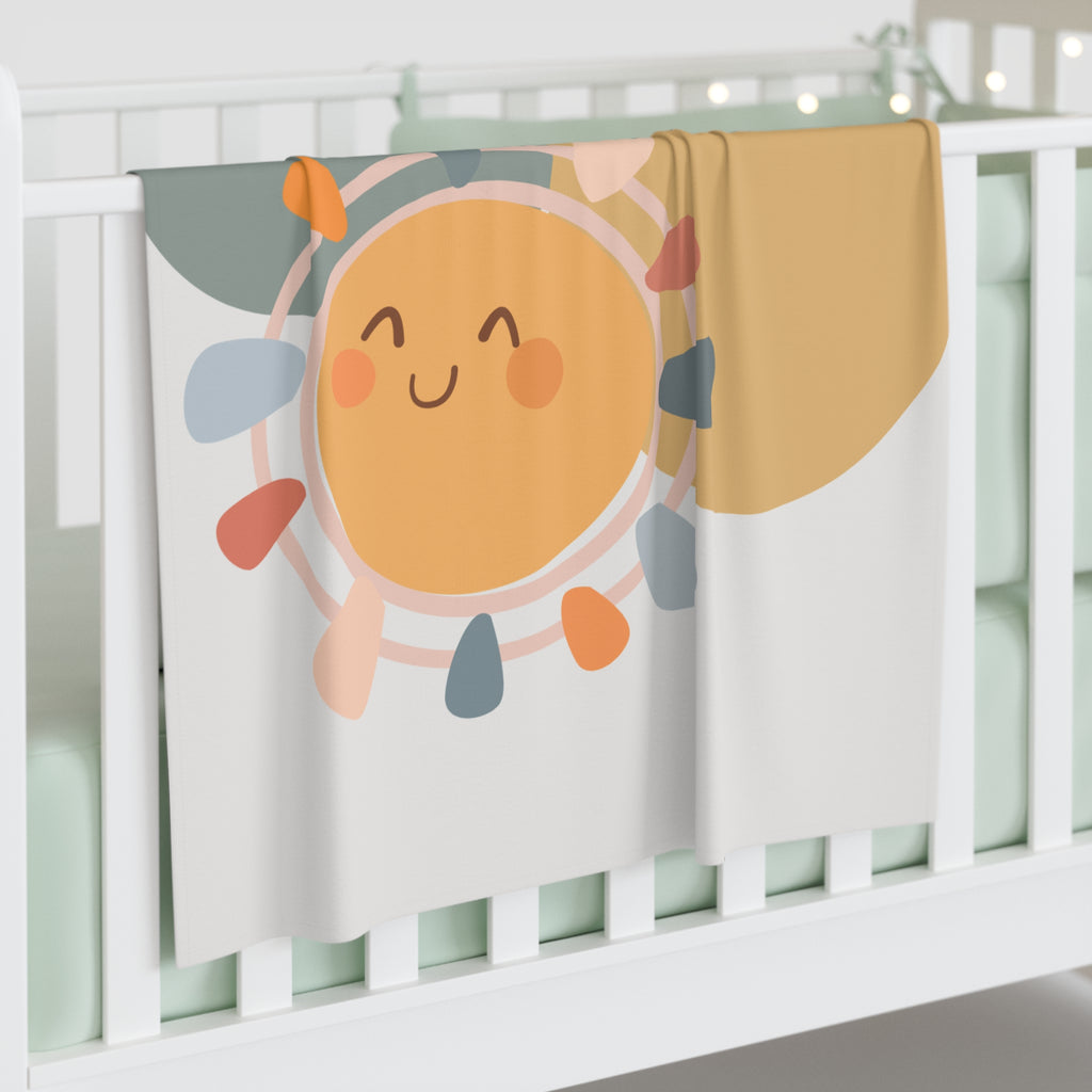 Baby Swaddle Blanket | Sunshine Smiles Nursery Wrap