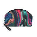 Cosmetic Pouch | Abstract Neon Marble Makeup Bag