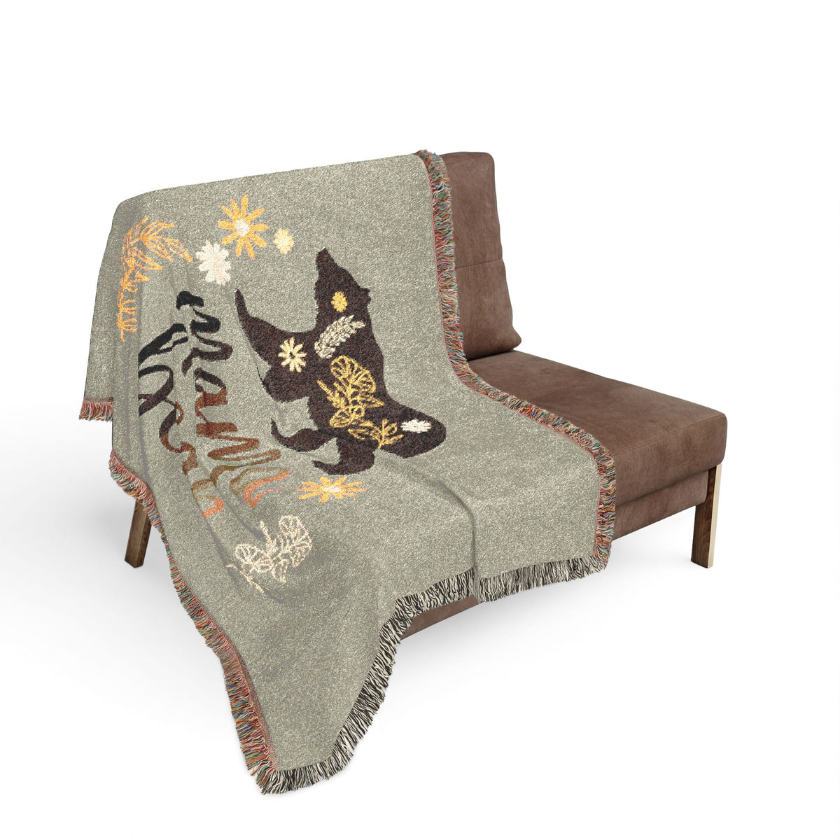 Cozy Woven Throw for Mama Bears