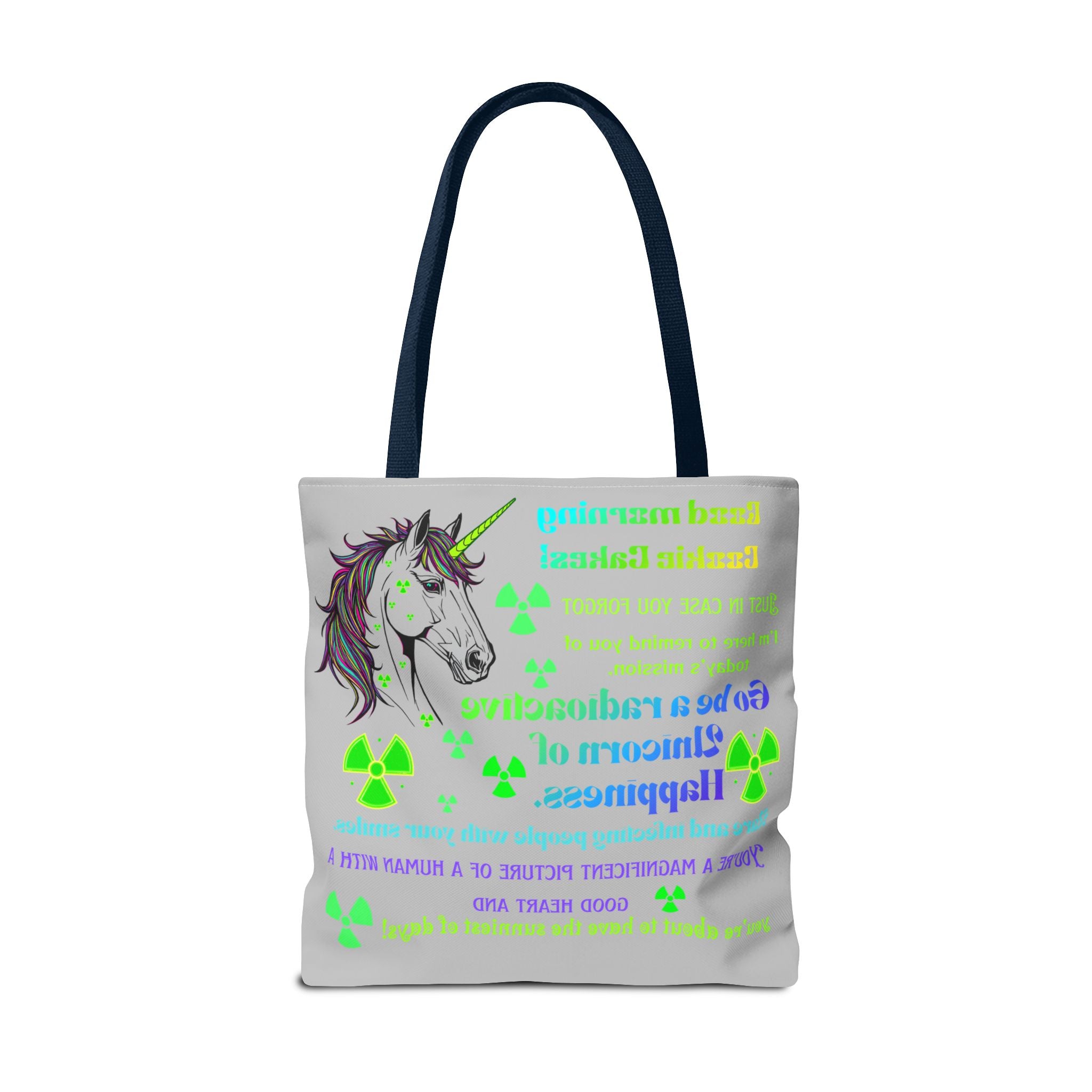 Tote Bag | Radiant Neon Graphic Tote