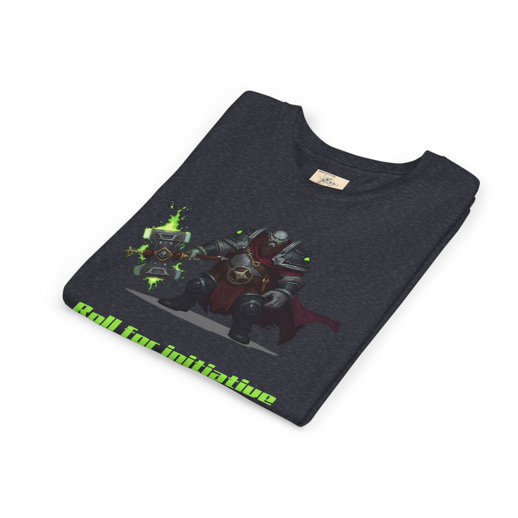 T-Shirt | 'Roll for Initiative' Fantasy RPG Character Youth Tee