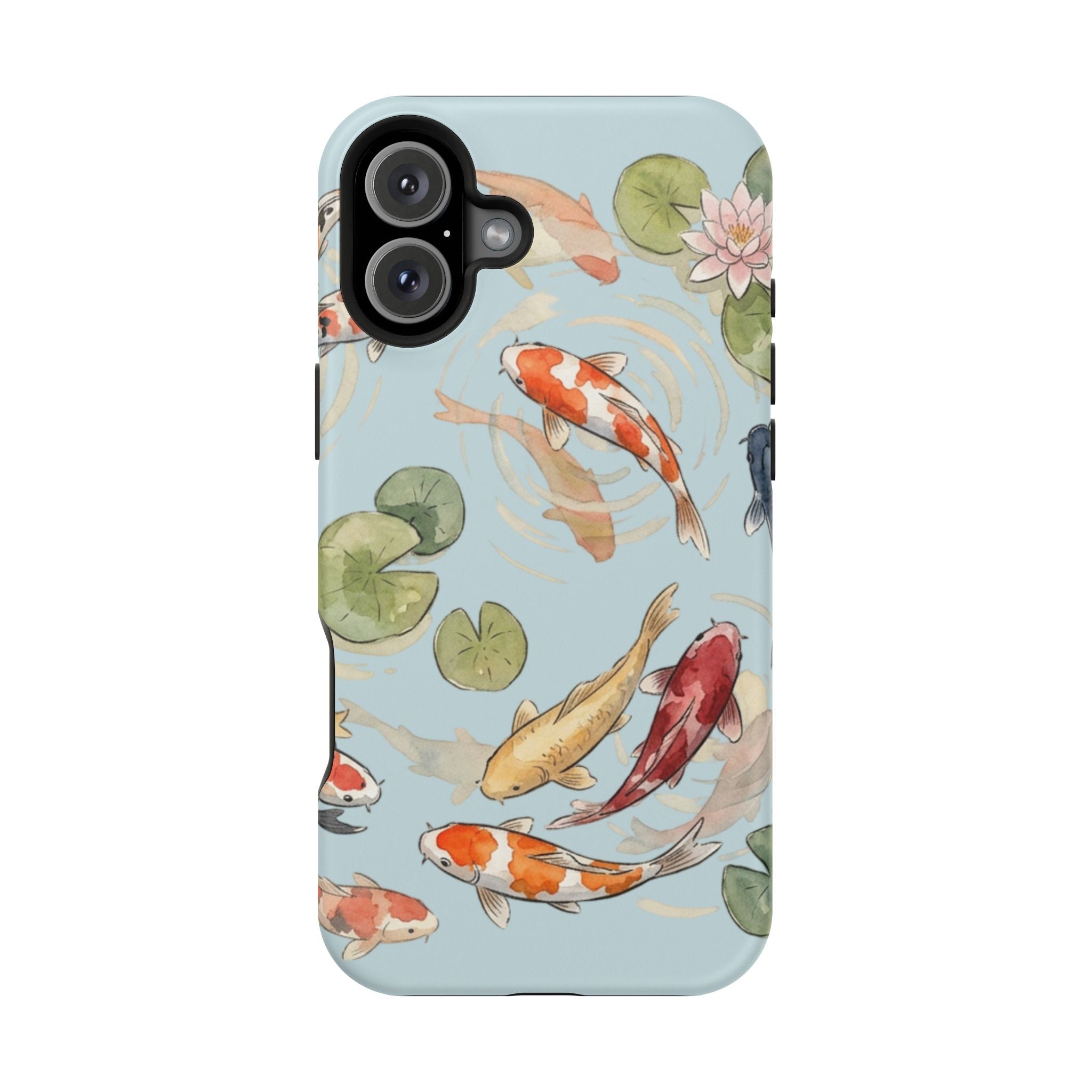 Phone Case | Koi Pond Magnetic Impact-Resistant Phone Cover