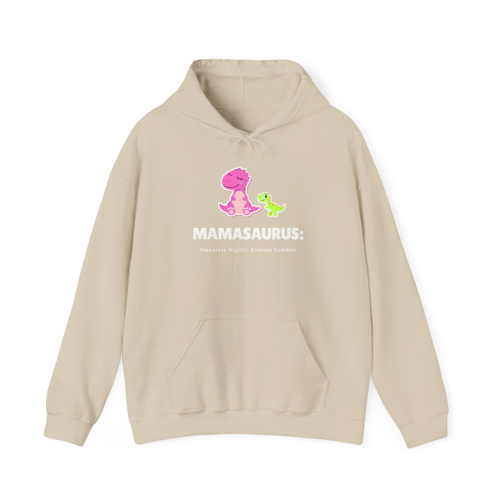 Hoodie | 'Mamasaurus' Pink Mama Dino with Baby Sweater