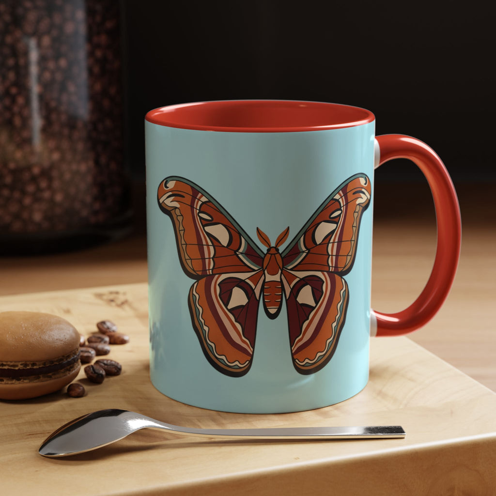 Coffee Mug | Rustic Atlas Moth Mug Accent Mug