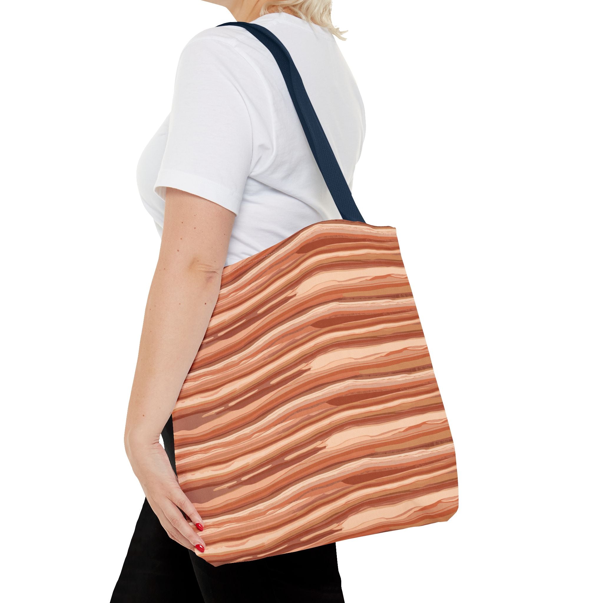Tote Bag — Rustic All-Over-Print Canvas Tote